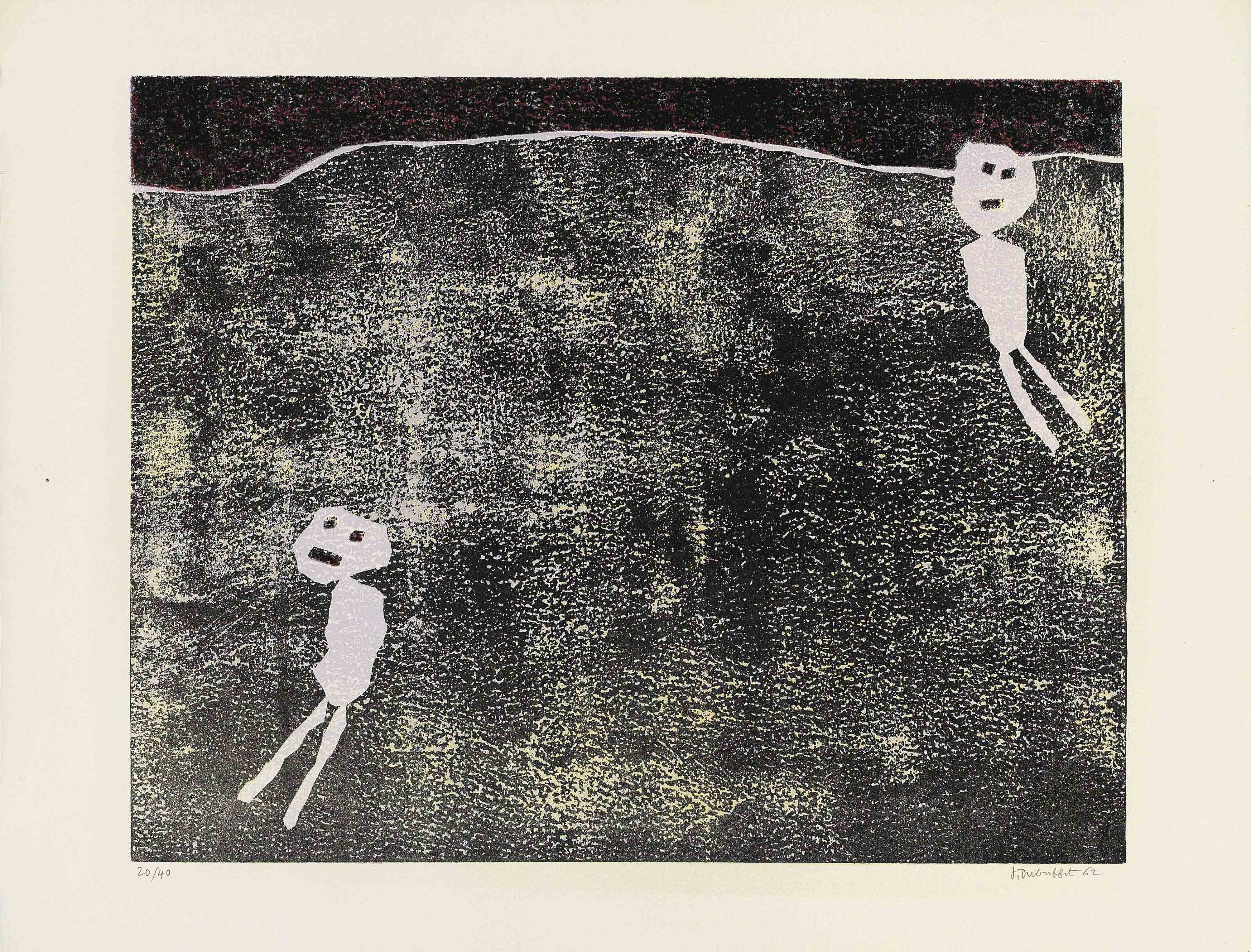 Jean Dubuffet — Луазиры (Webbel 809)