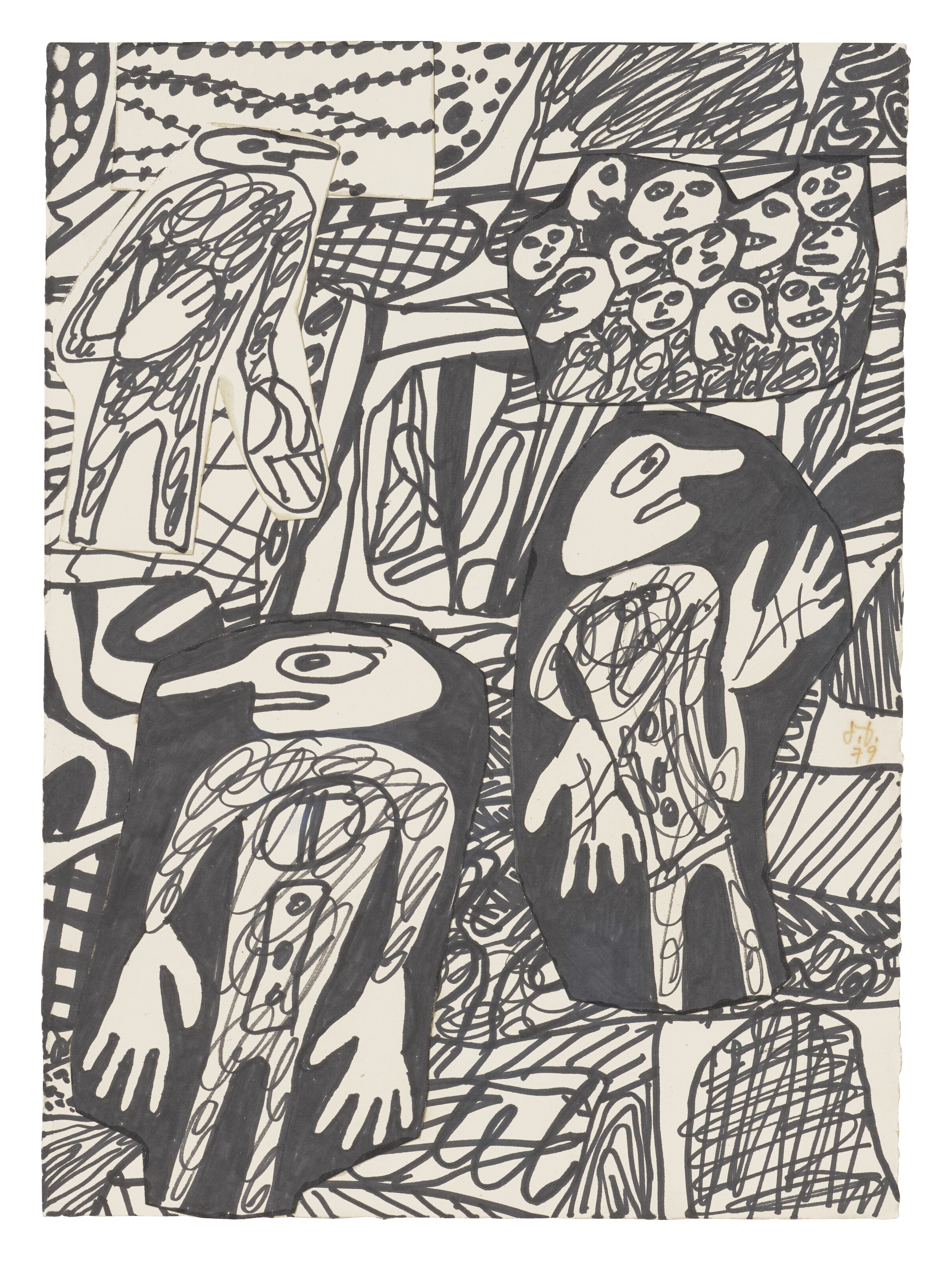 Jean Dubuffet — Ситуация С