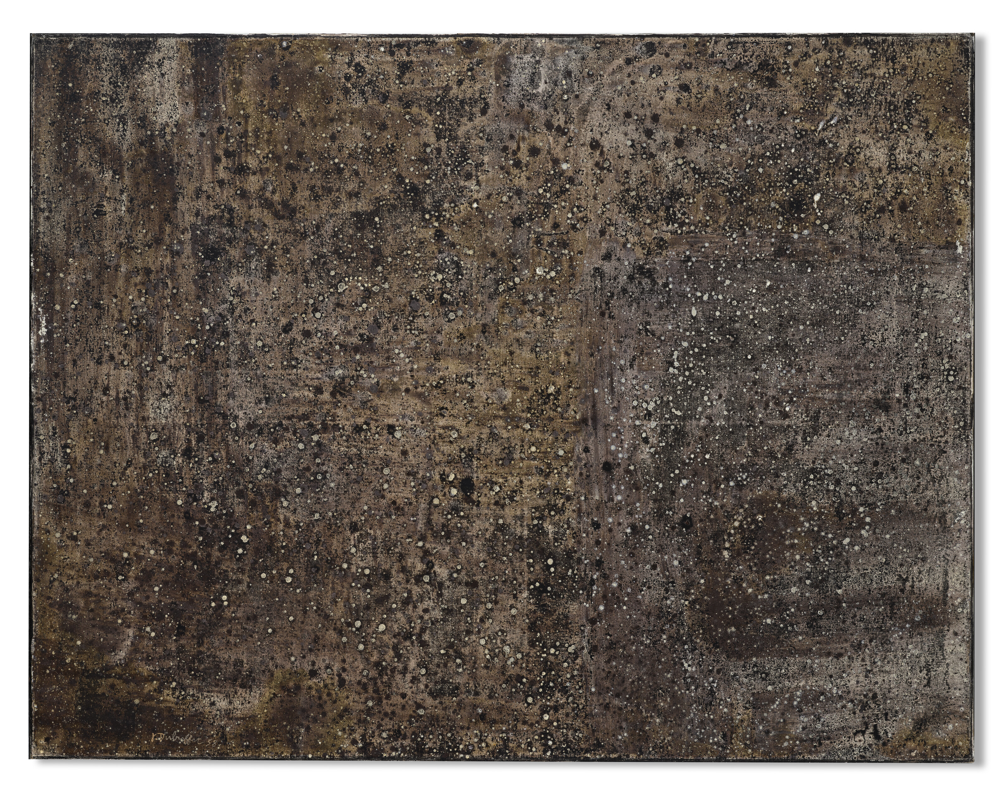 Jean Dubuffet — Язык пещер IX, изображение 2
