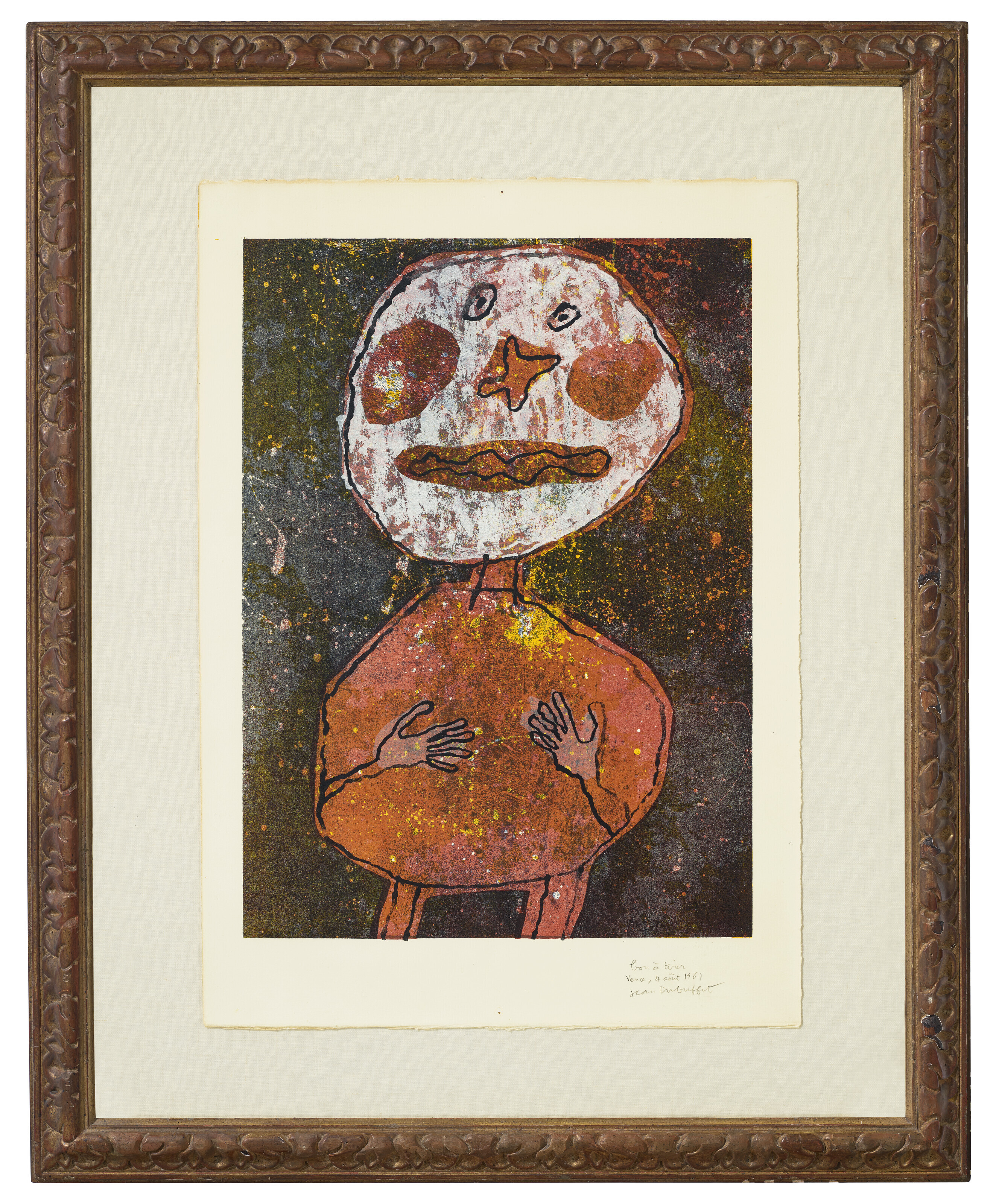 Jean Dubuffet — Персонаж в красном костюме, изображение 2