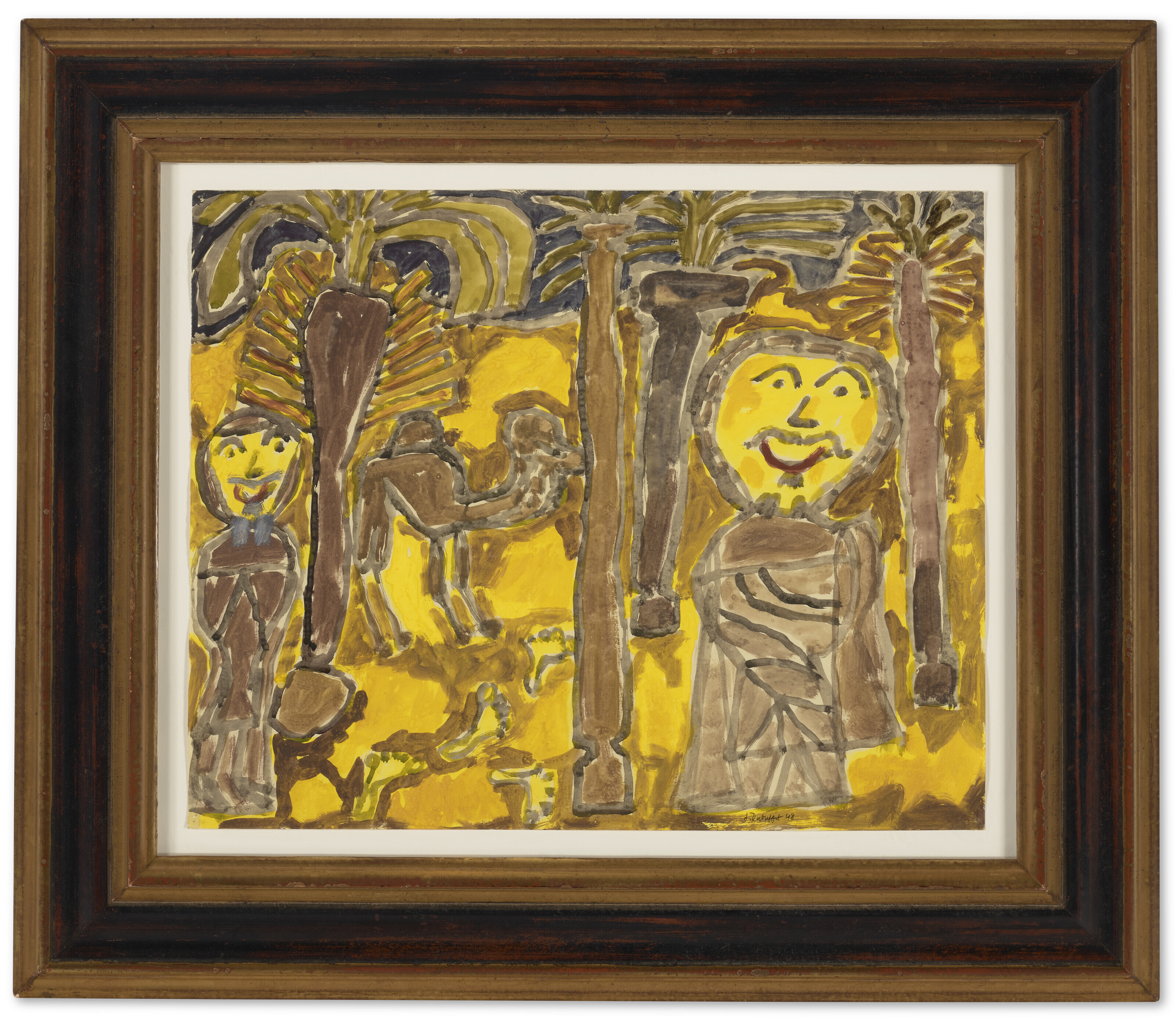 Jean Dubuffet — Арабески, пальмиры, шамо, изображение 2