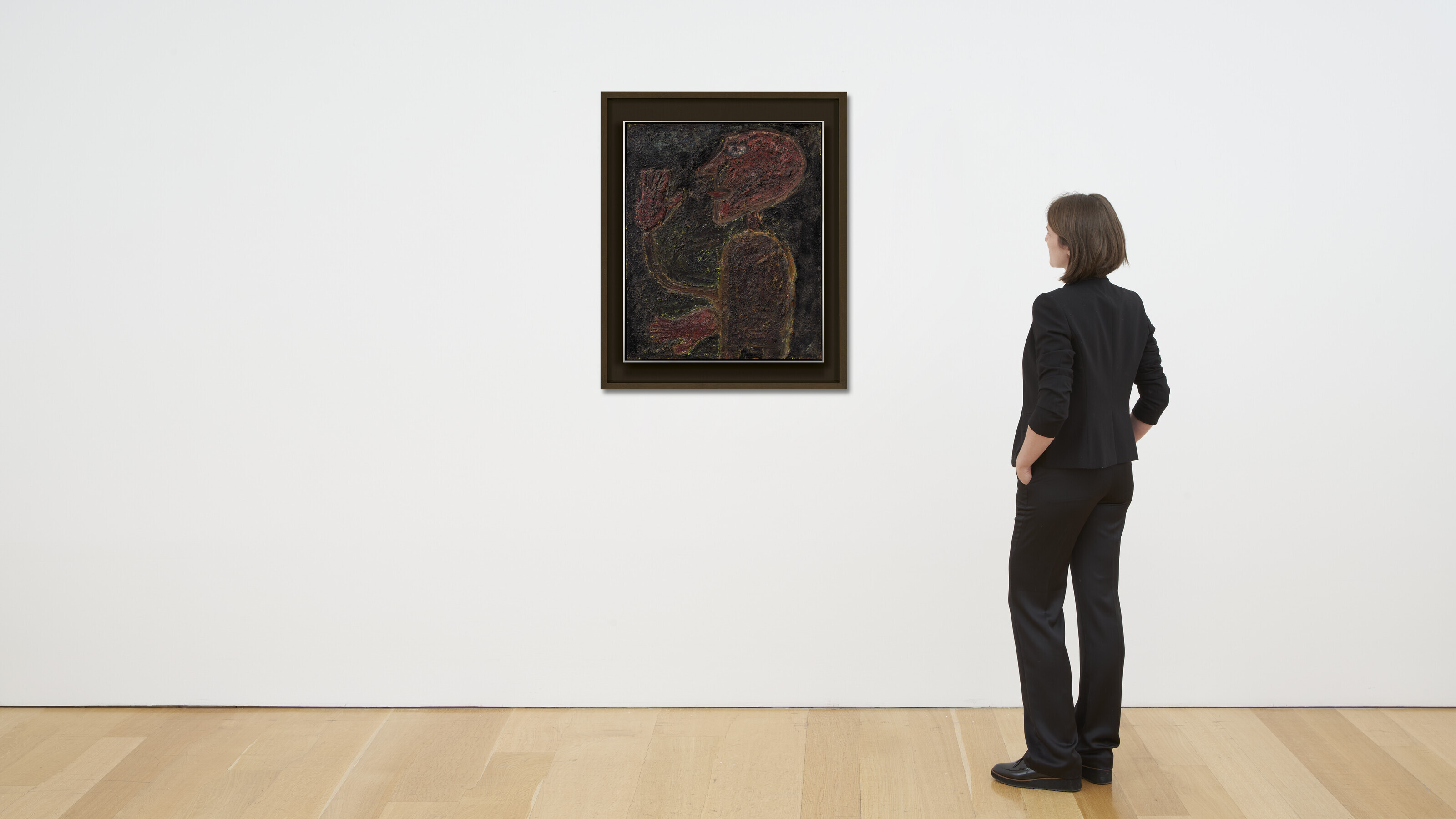 Jean Dubuffet — Discoureur fossile (Окаменевший говорящий), изображение 2
