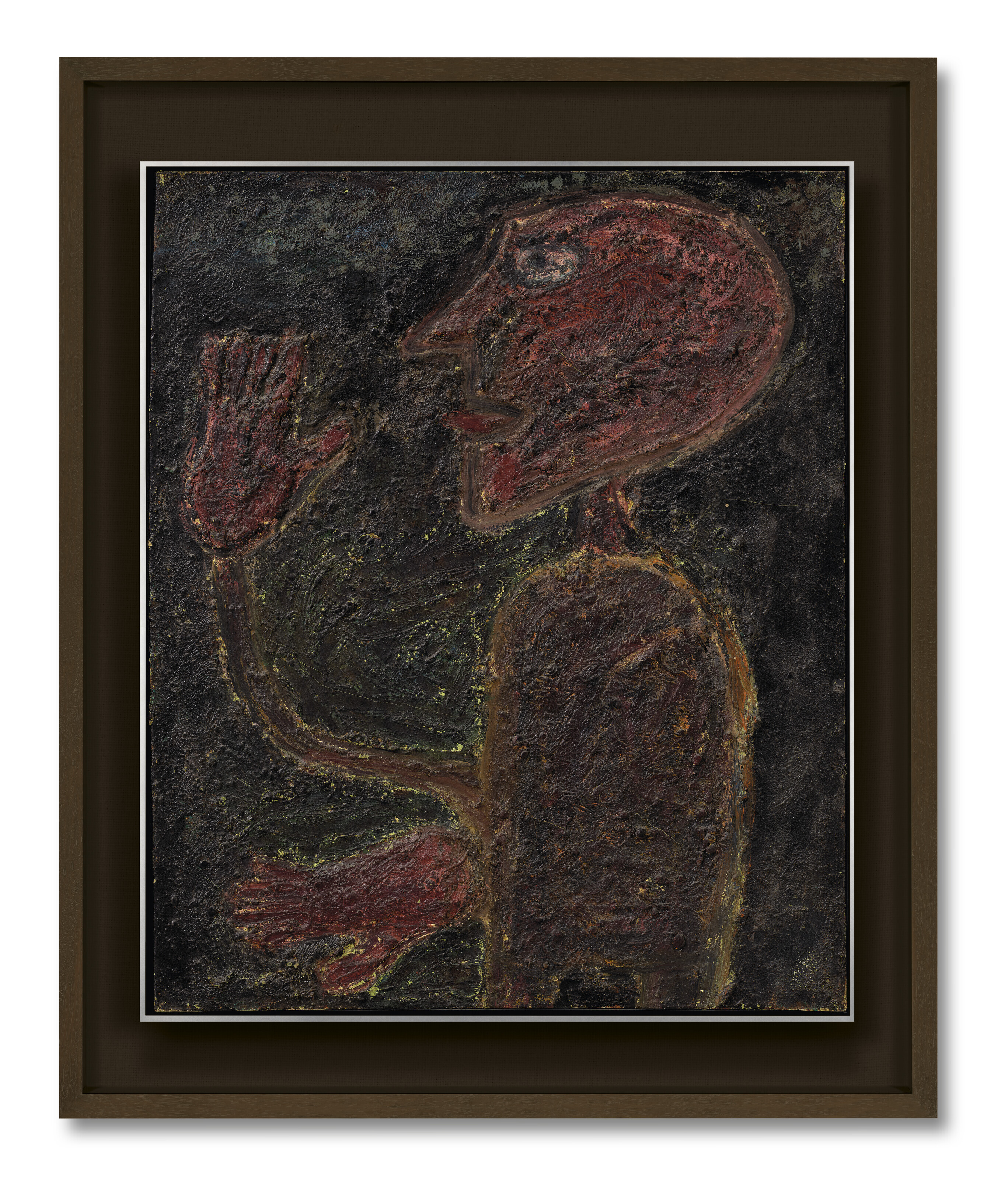 Jean Dubuffet — Discoureur fossile (Окаменевший говорящий), изображение 3