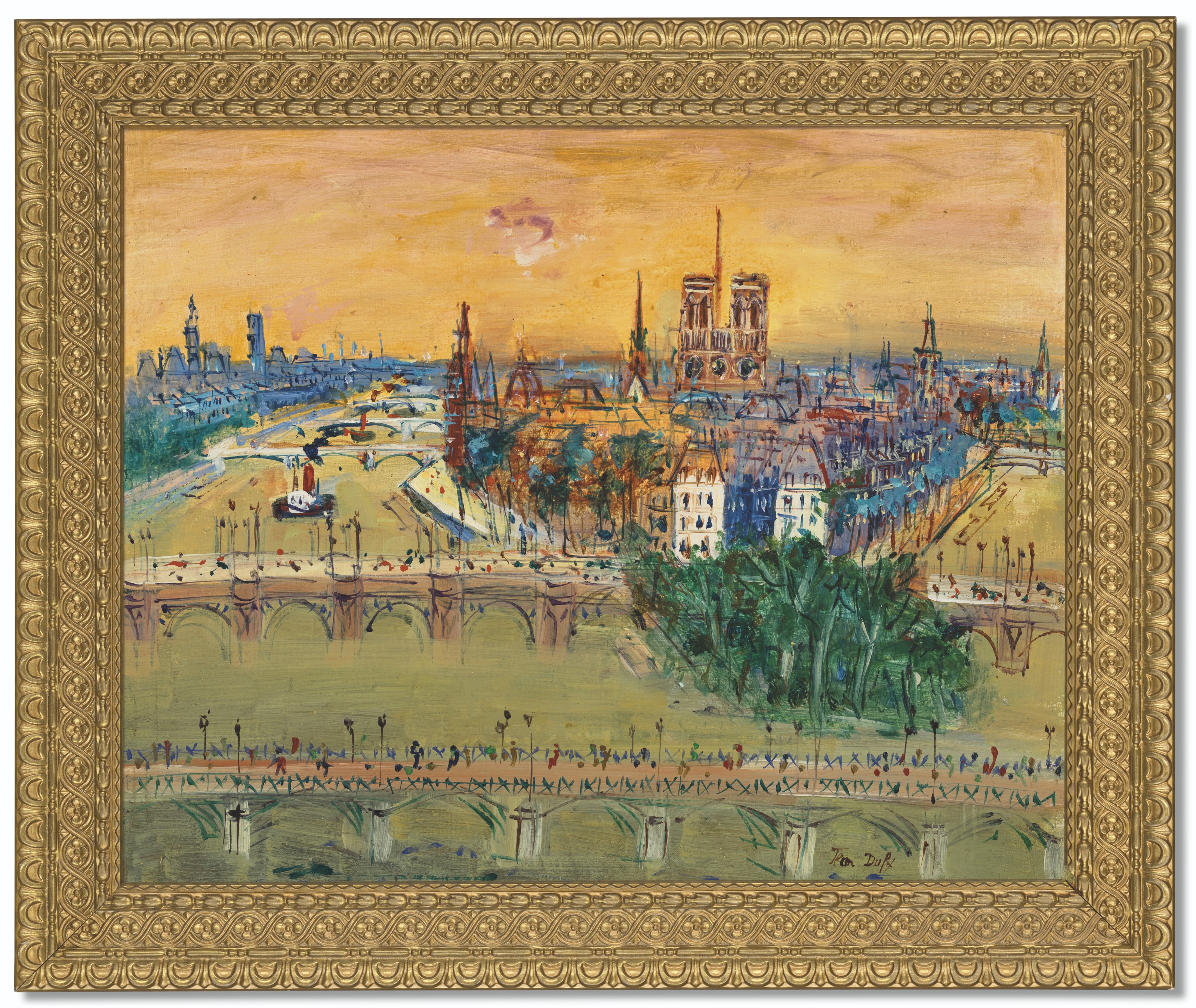 Jean Dufy — Иль-де-ла-Сите, изображение 2