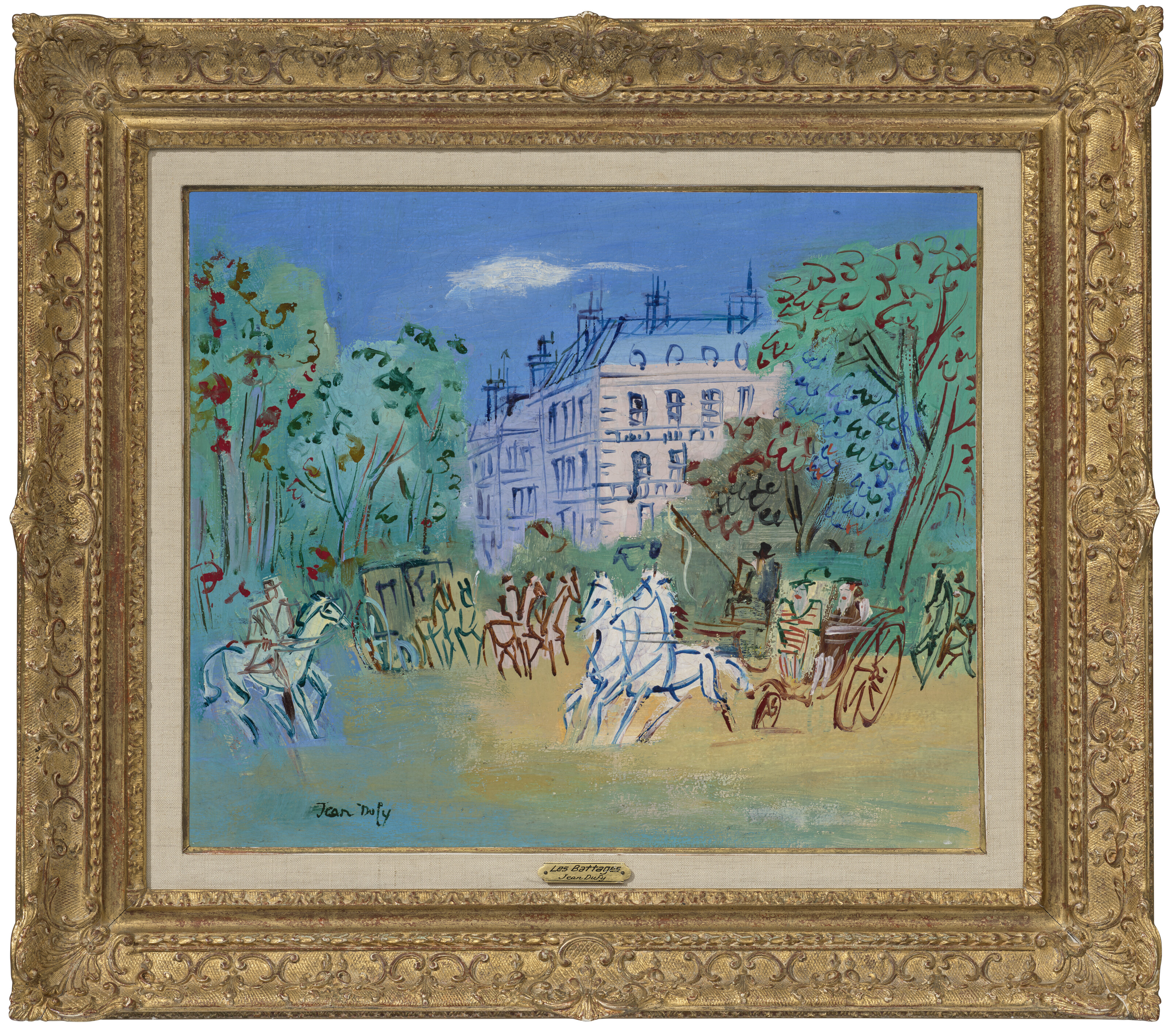 Jean Dufy — Булонский лес, изображение 3