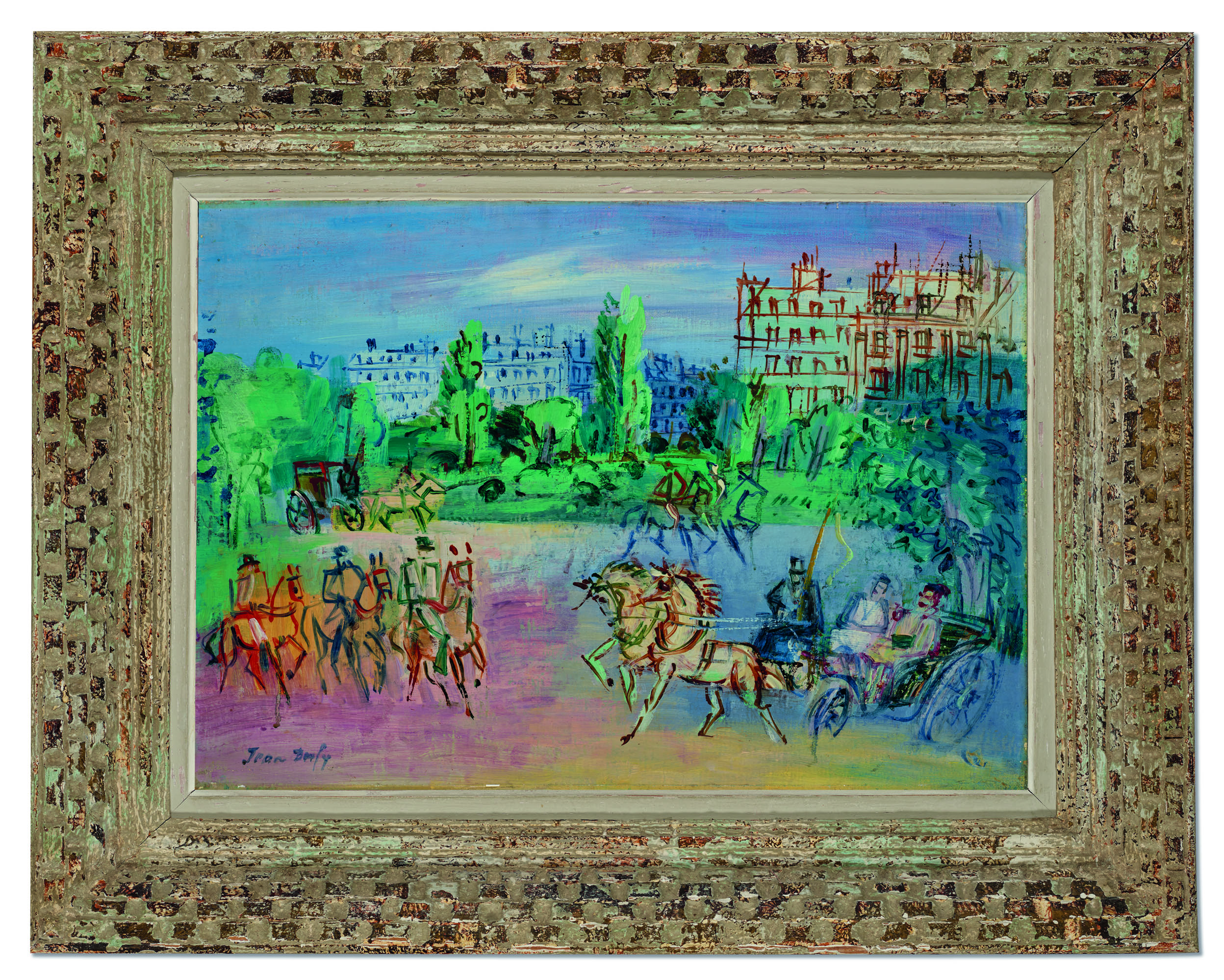Jean Dufy — Авеню Булонский лес, изображение 3