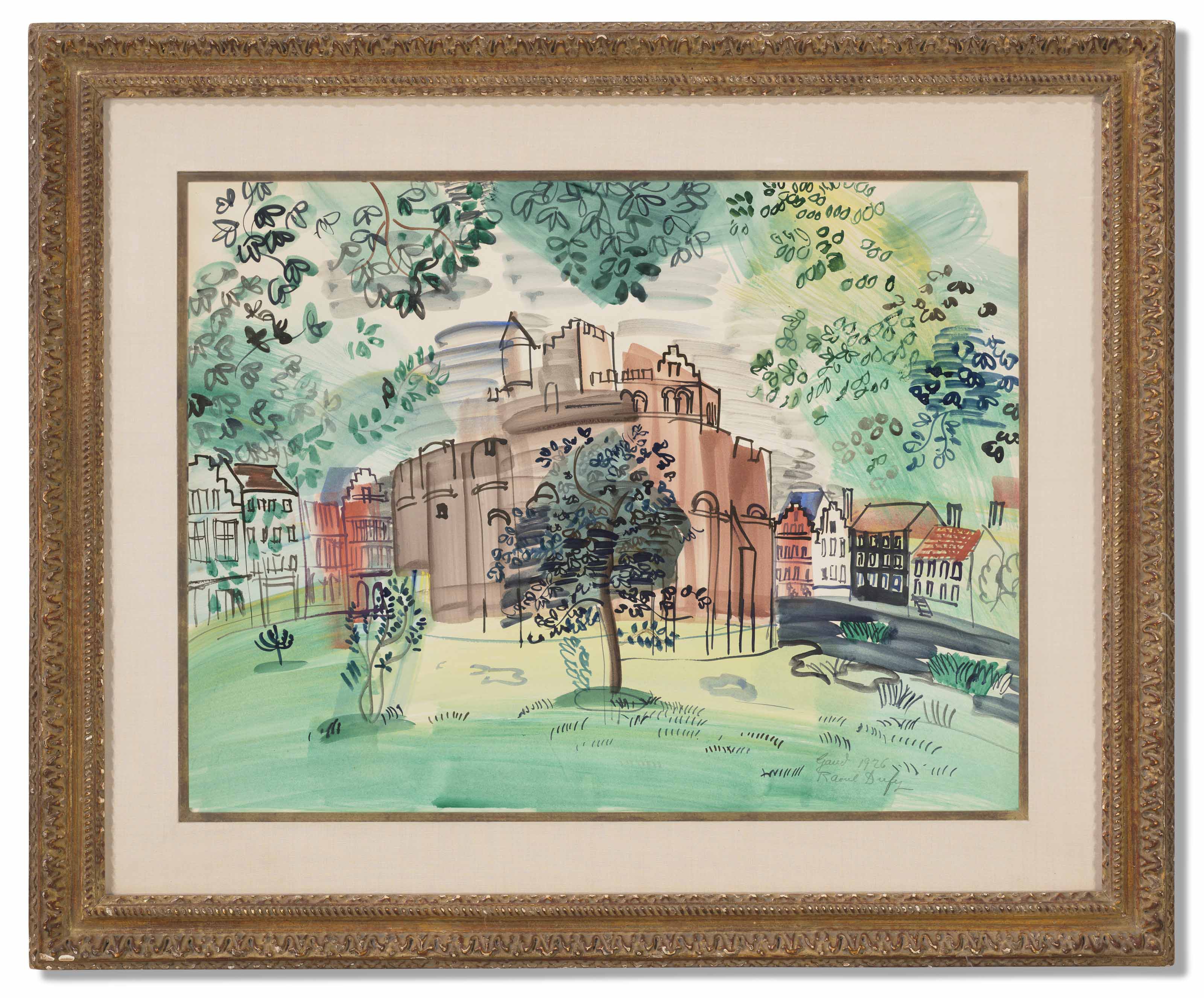 Jean Dufy — Ганд, изображение 2