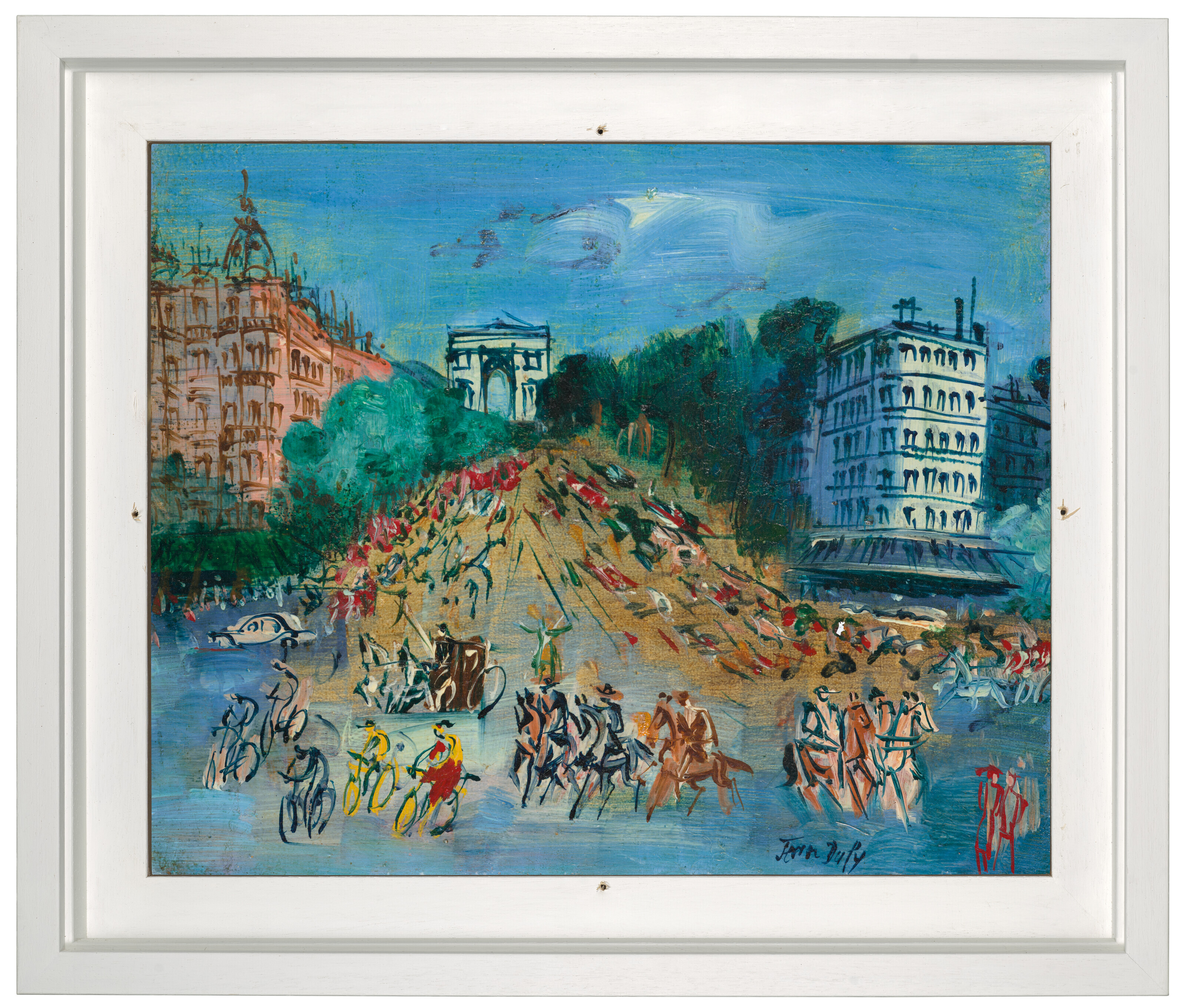 Jean Dufy — Триумфальная арка, изображение 2