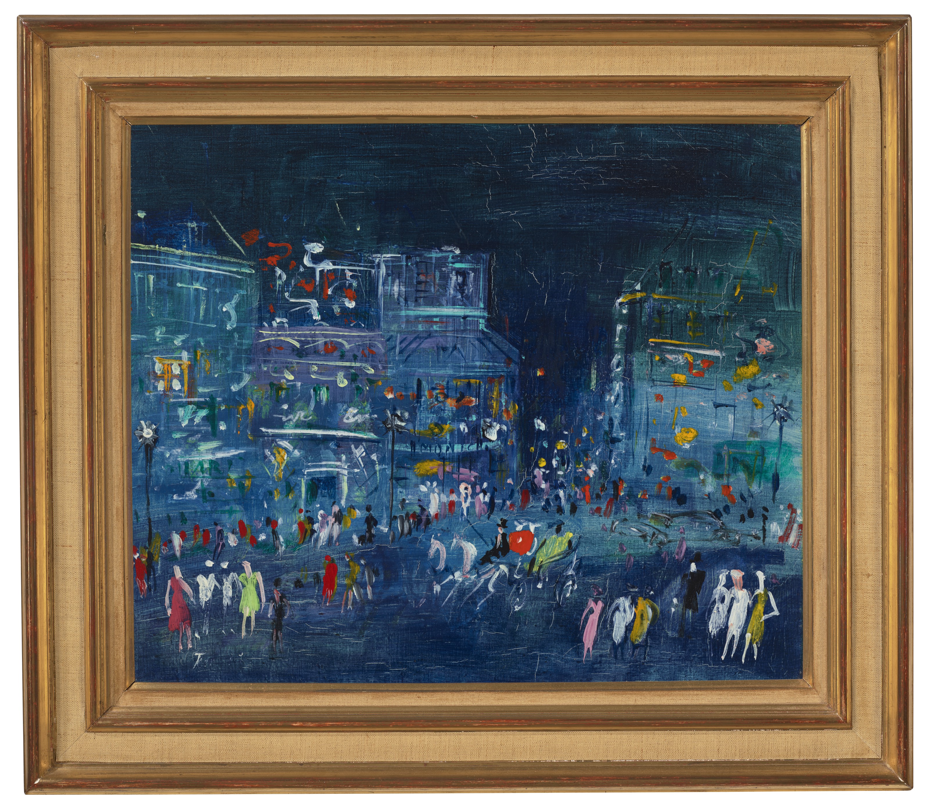 Jean Dufy — Парижская площадь Пигаль, Ла-Нюи, изображение 2