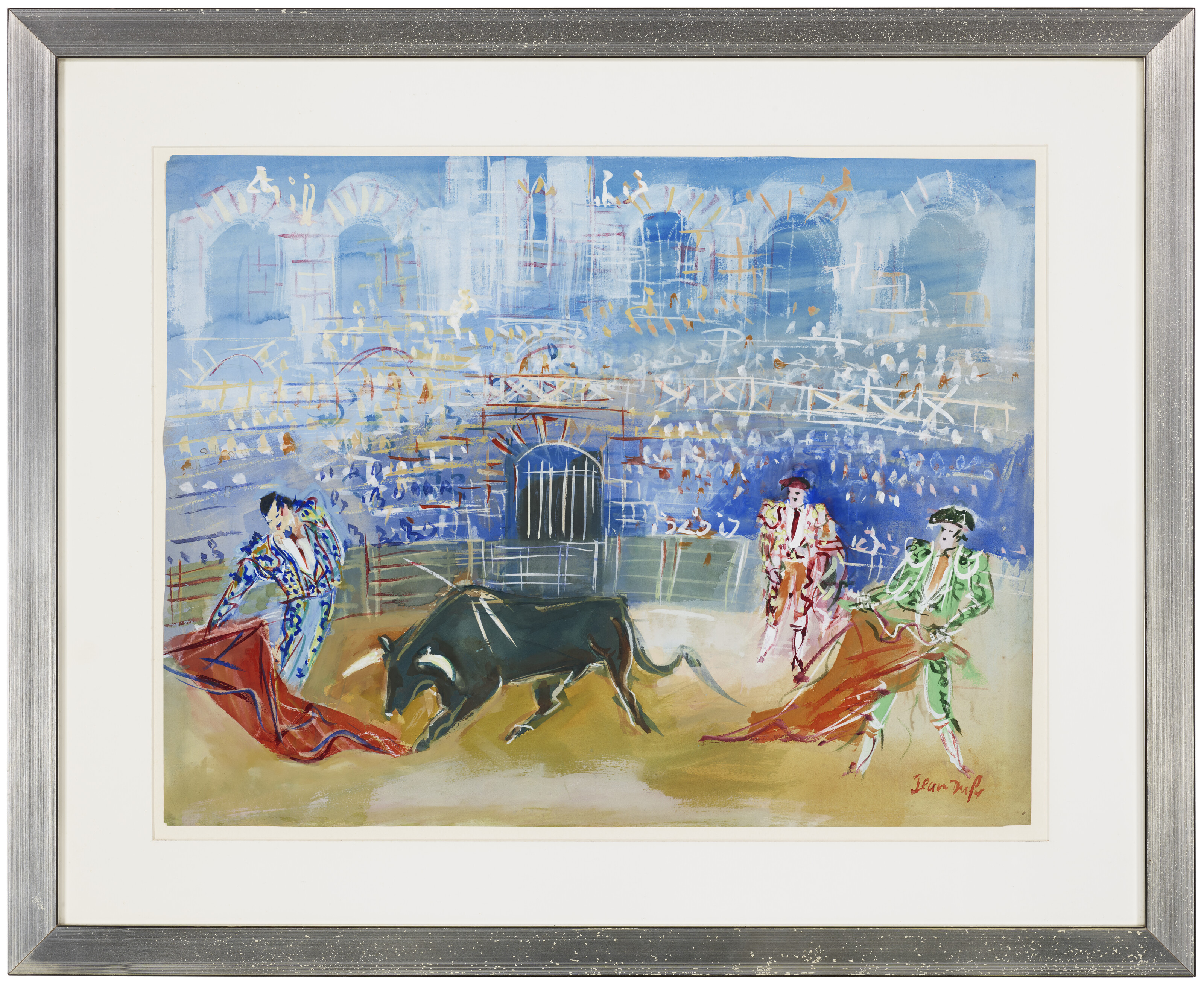 Jean Dufy — Ла Коррида, изображение 2