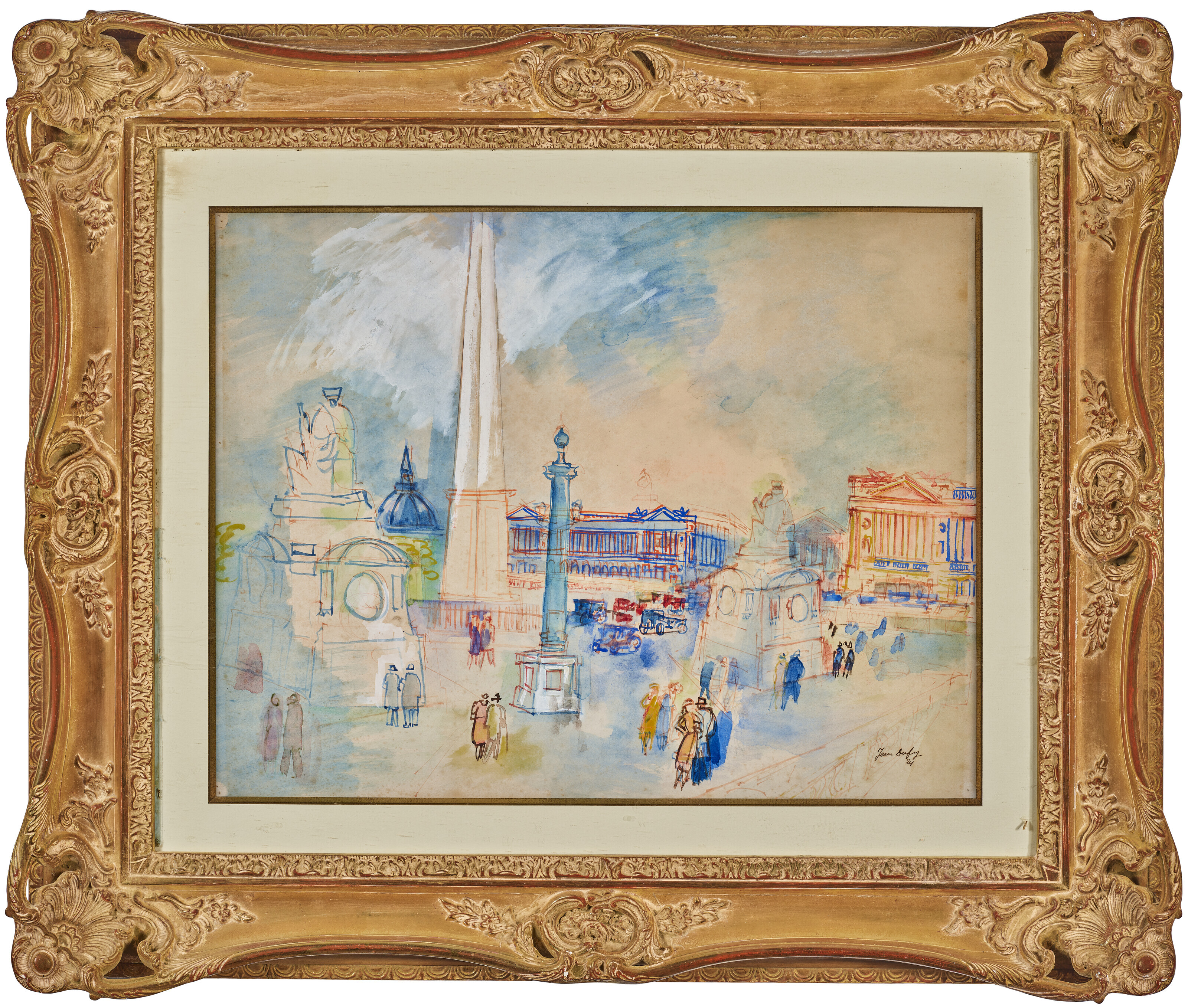 Jean Dufy — Площадь Согласия, изображение 2