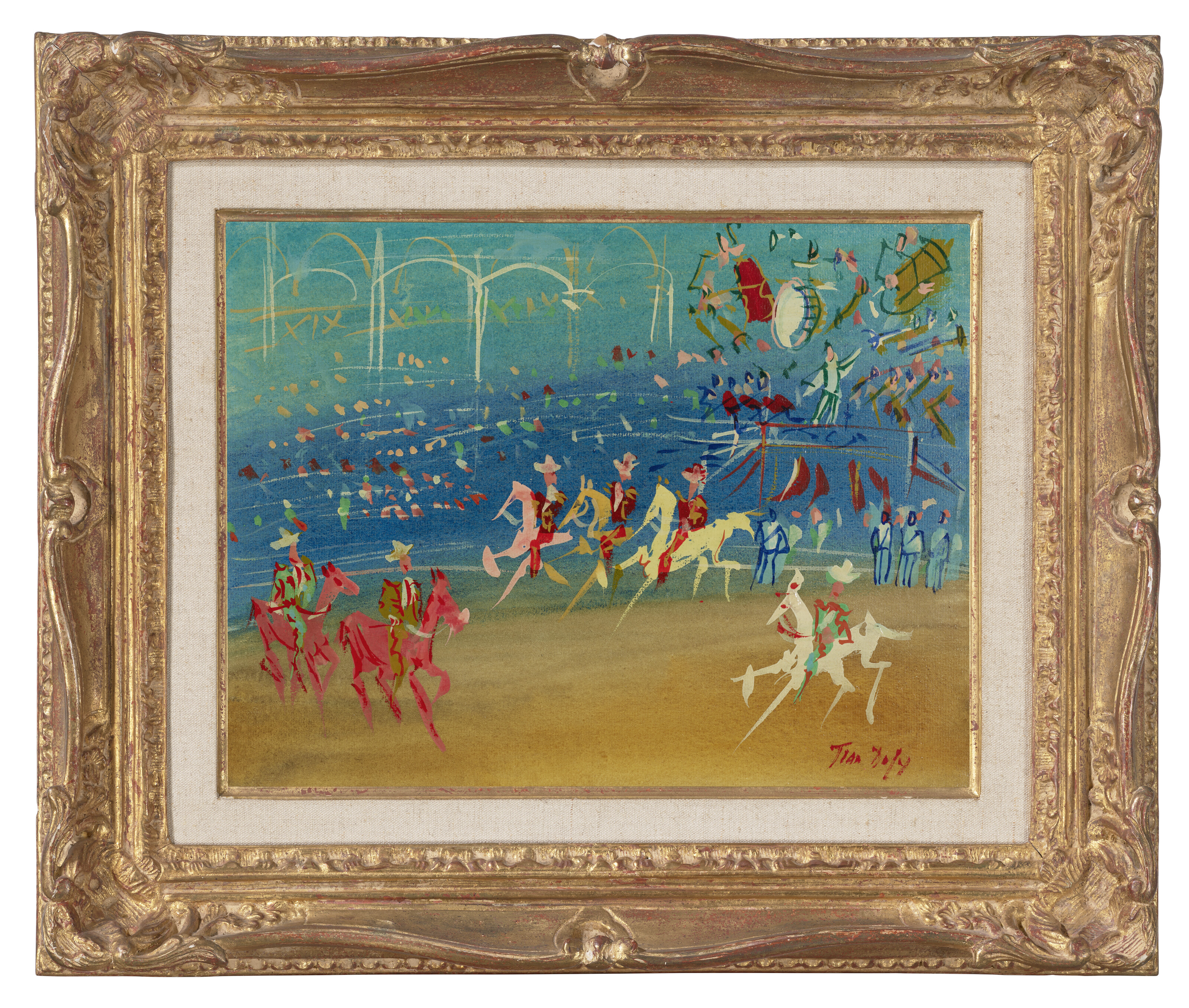 Jean Dufy — Мексиканский парад, изображение 2