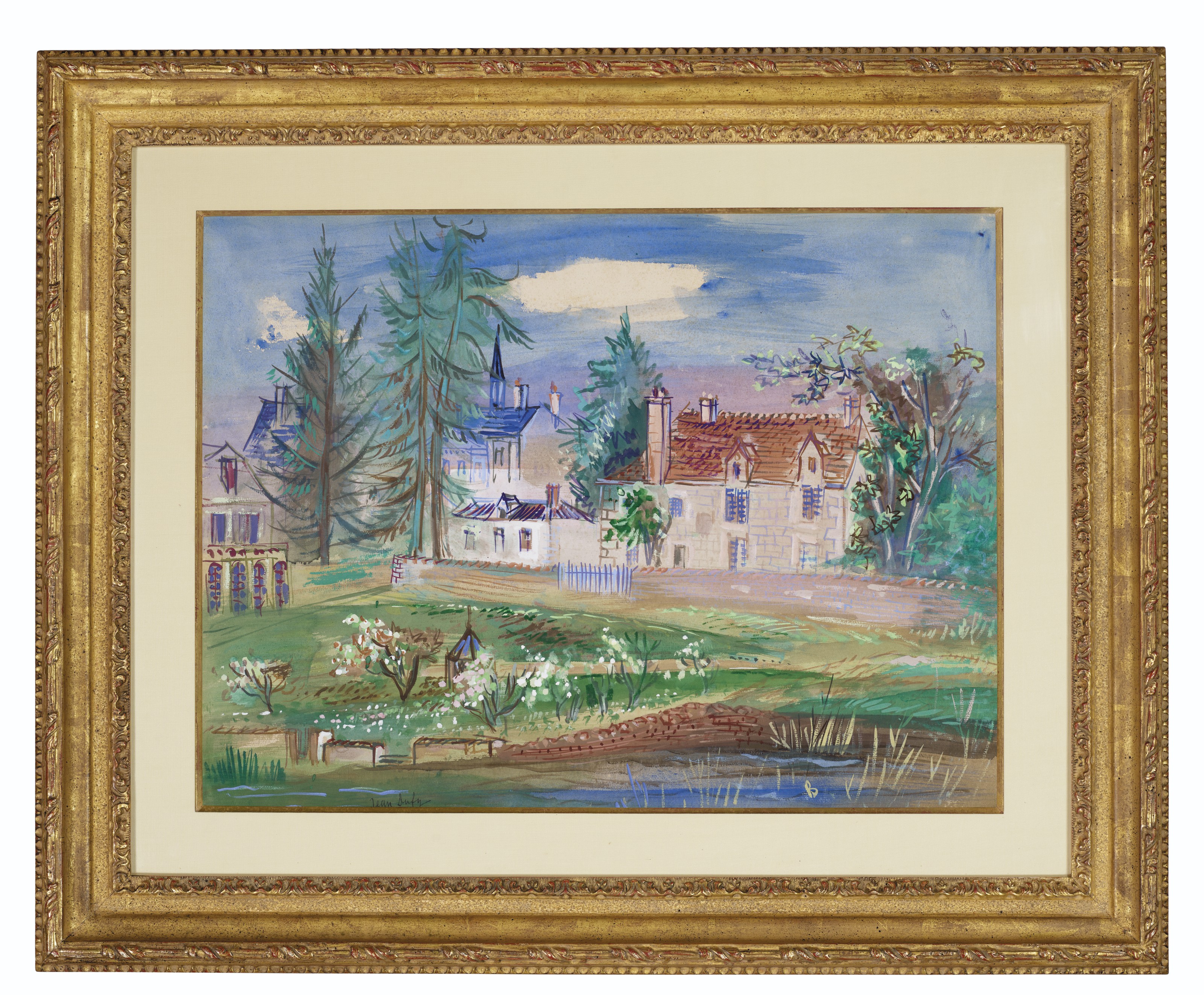Jean Dufy — Клайз-а-Прейи-сюр-Клайз, изображение 2