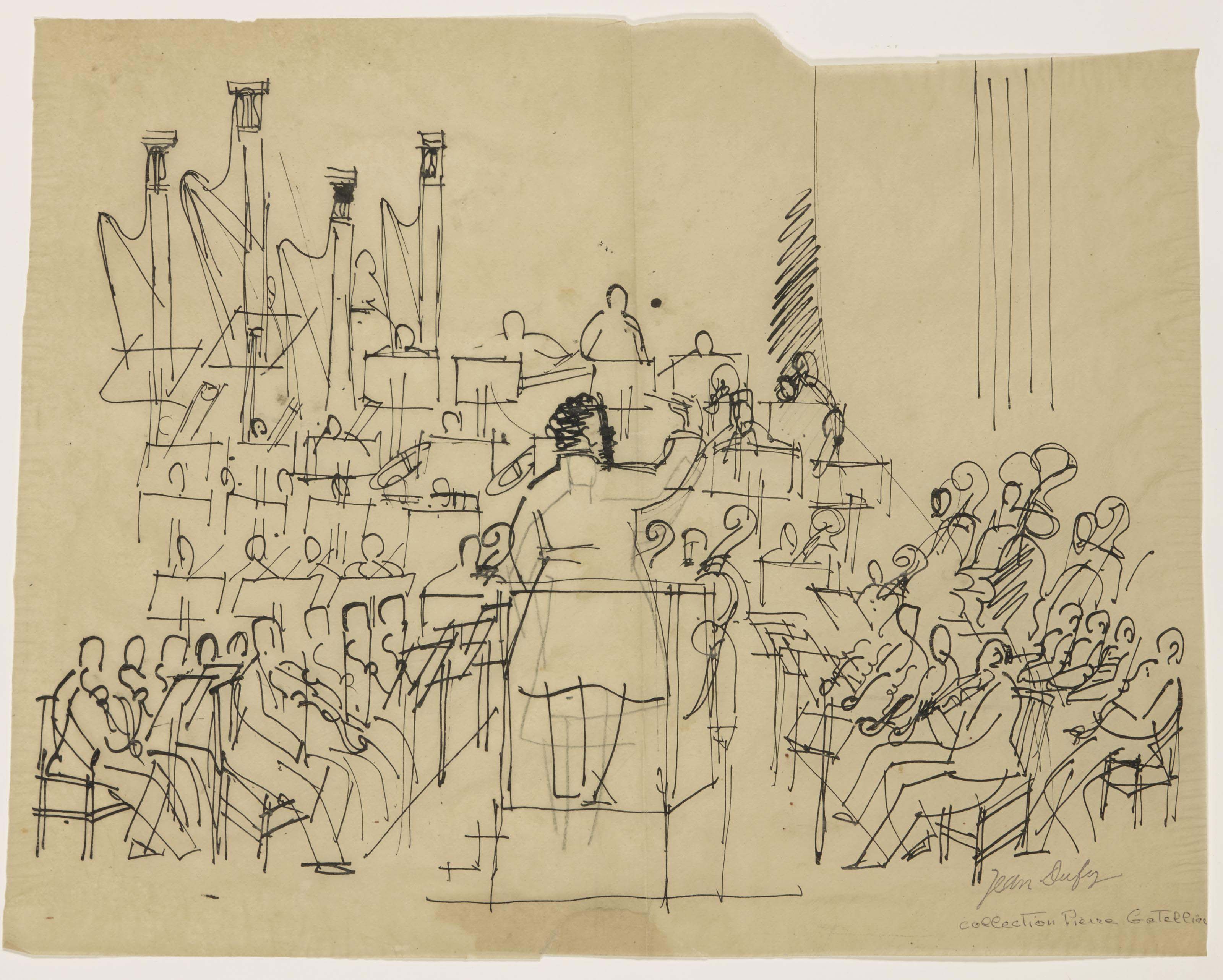 Jean Dufy — Симфонический оркестр (зал Гаво)