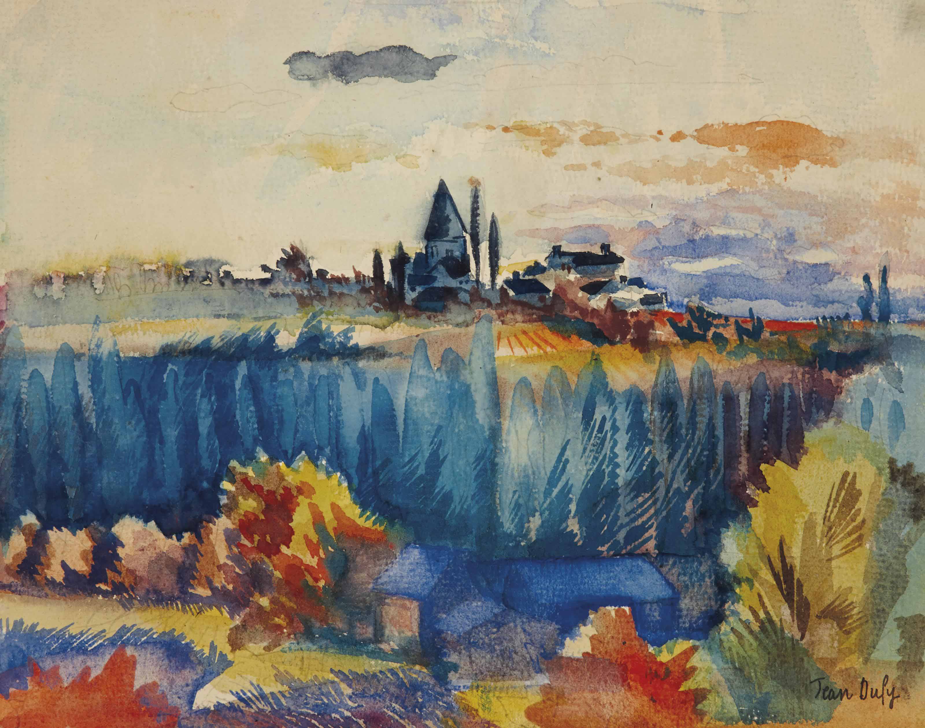 Jean Dufy — Оплата труда