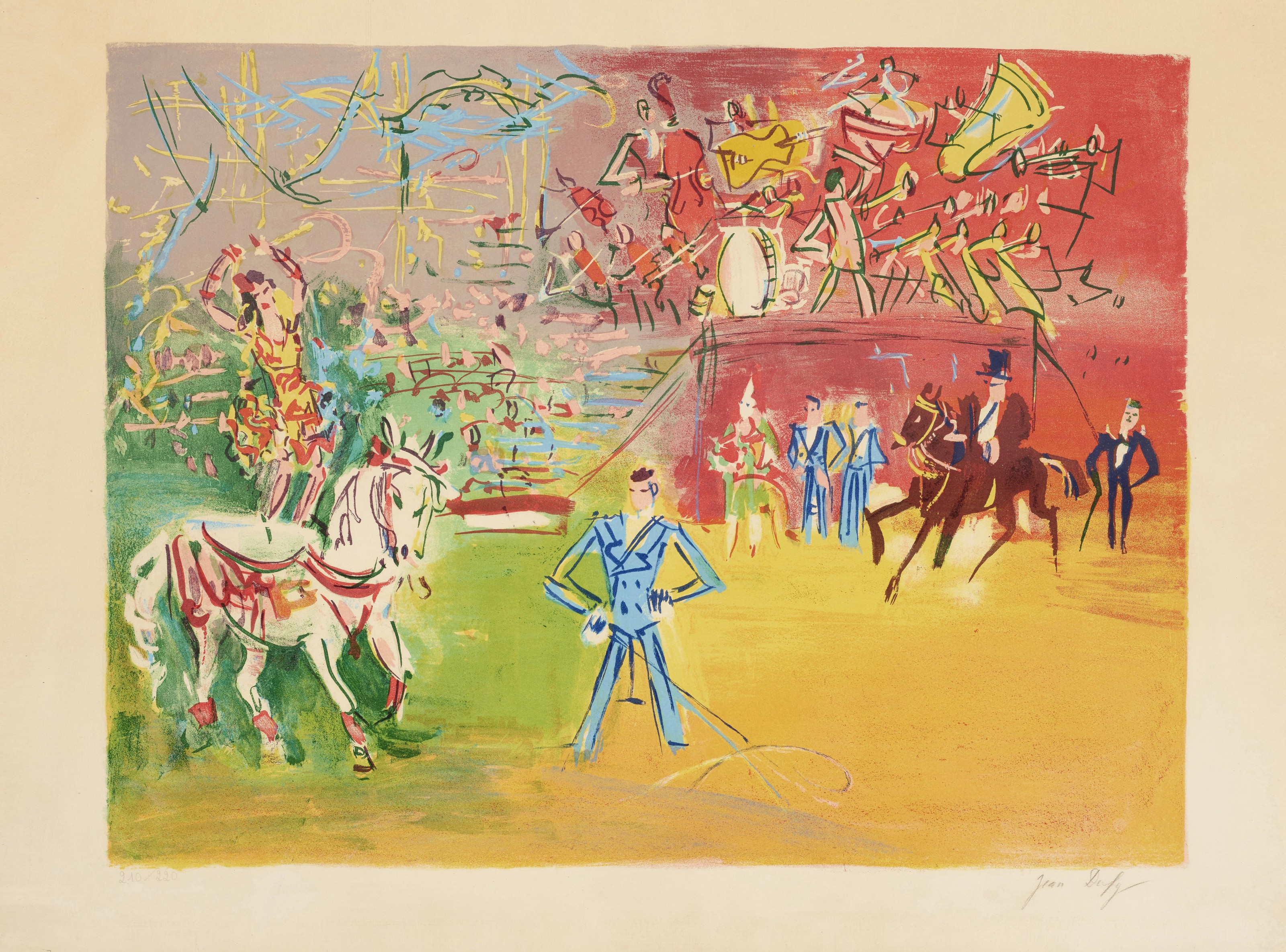 Jean Dufy — Ле Цирк