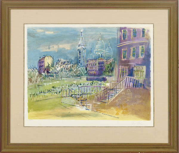 Jean Dufy — Монмартр