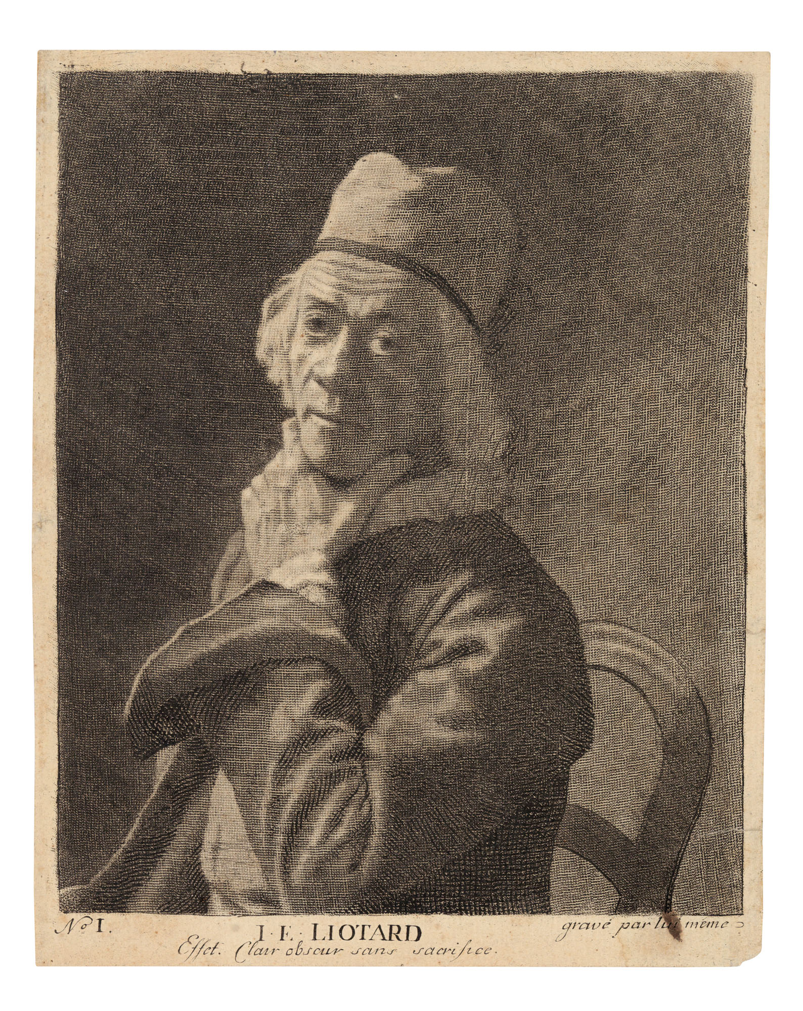 Jean Etienne Liotard — Маленький автопортрет