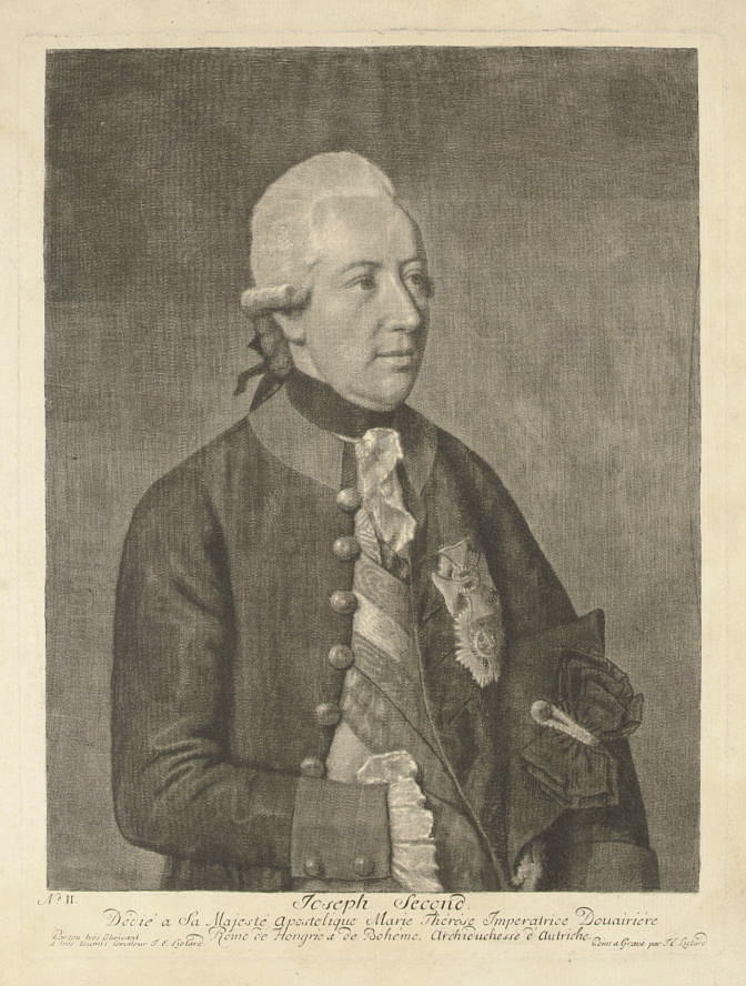 Jean Etienne Liotard — Портрет Иосифа II (т. 10; Р., л. 524)