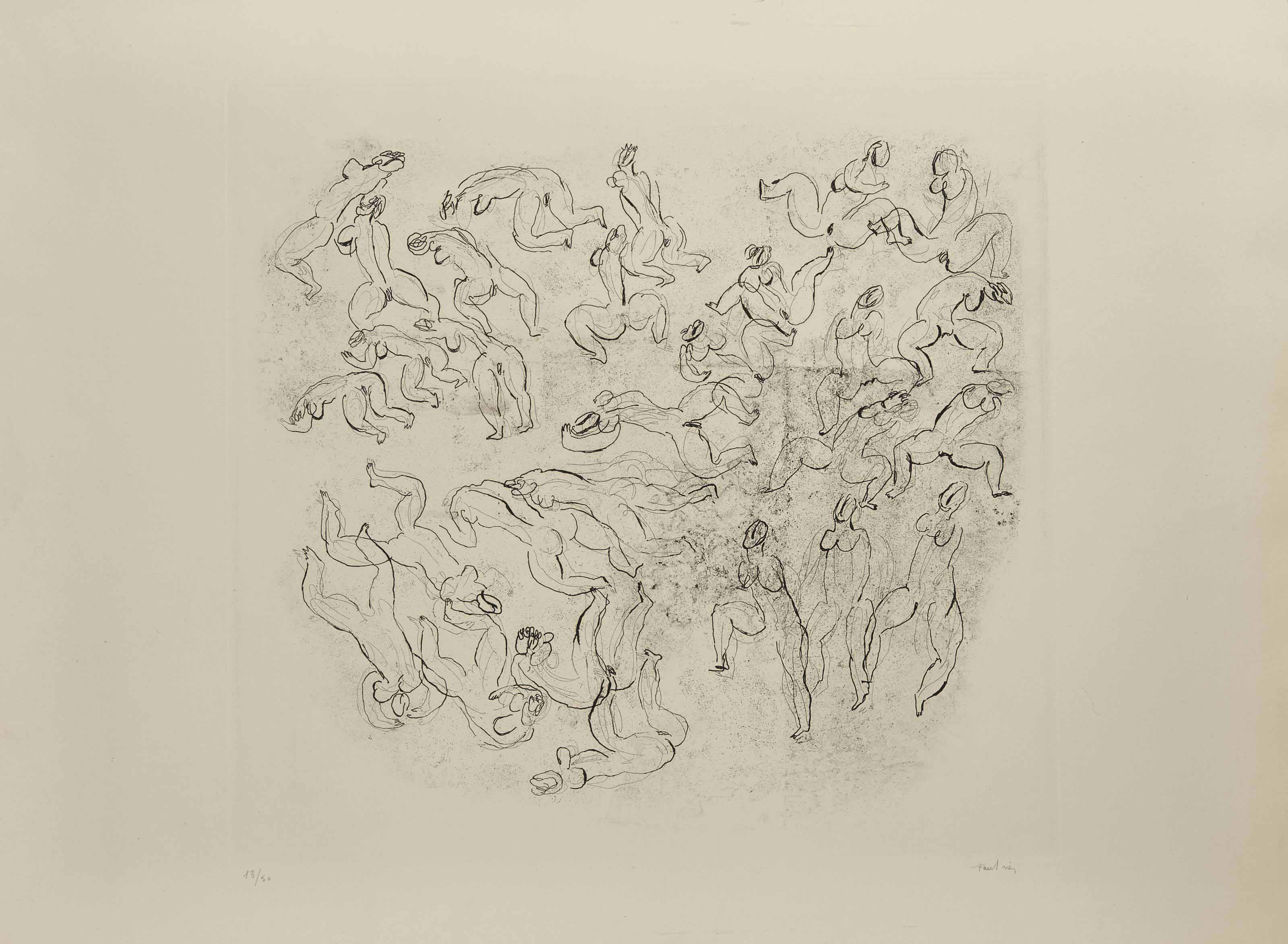Jean Fautrier — Суджетс дайверс (Мейсон 117; 203; 216; 218; 234; 257 I; 259)