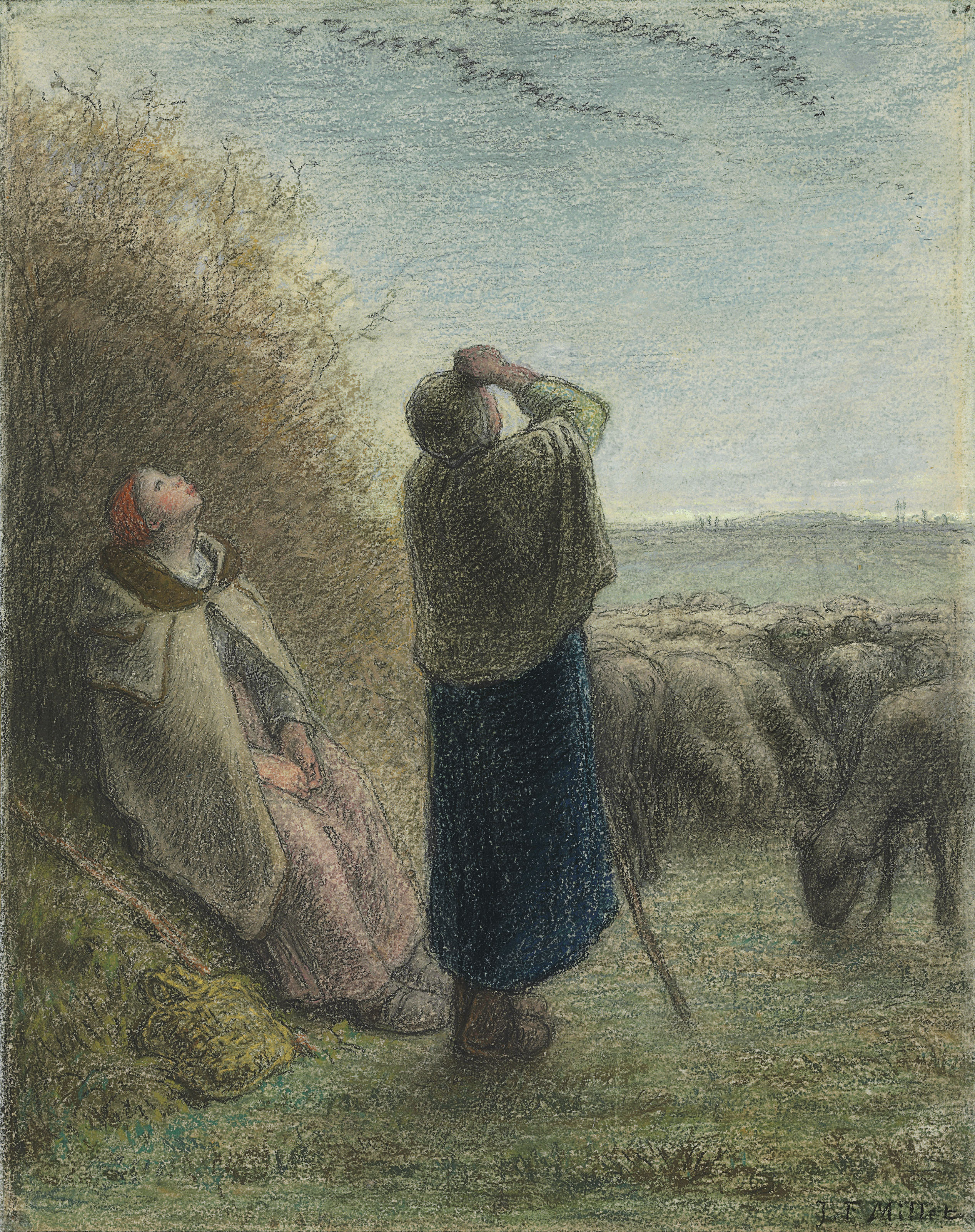 Jean Francois Millet — Отрывок из произведений искусства