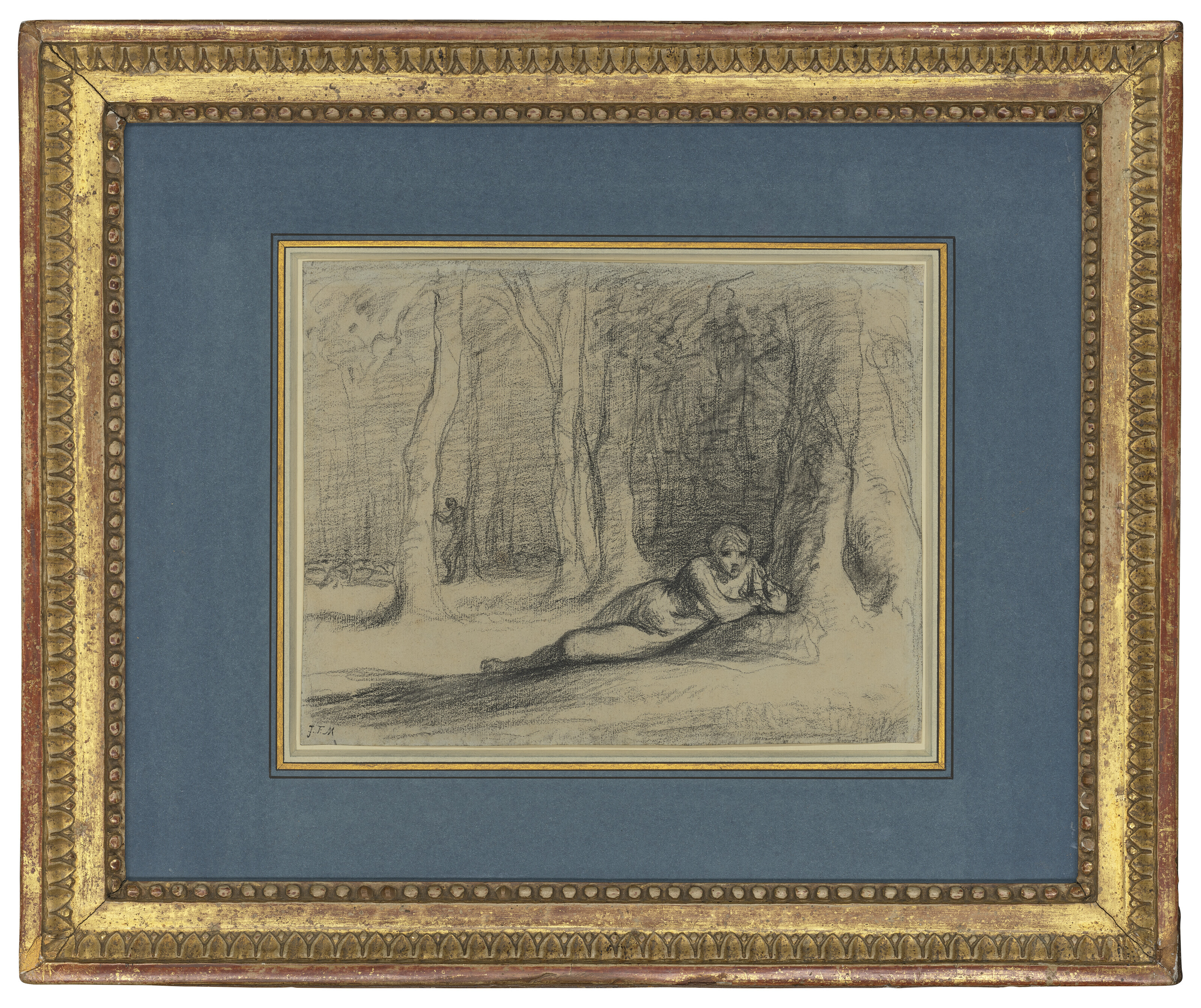 Jean Francois Millet — Нимфа-аллонгея в танце любви, изображение 2
