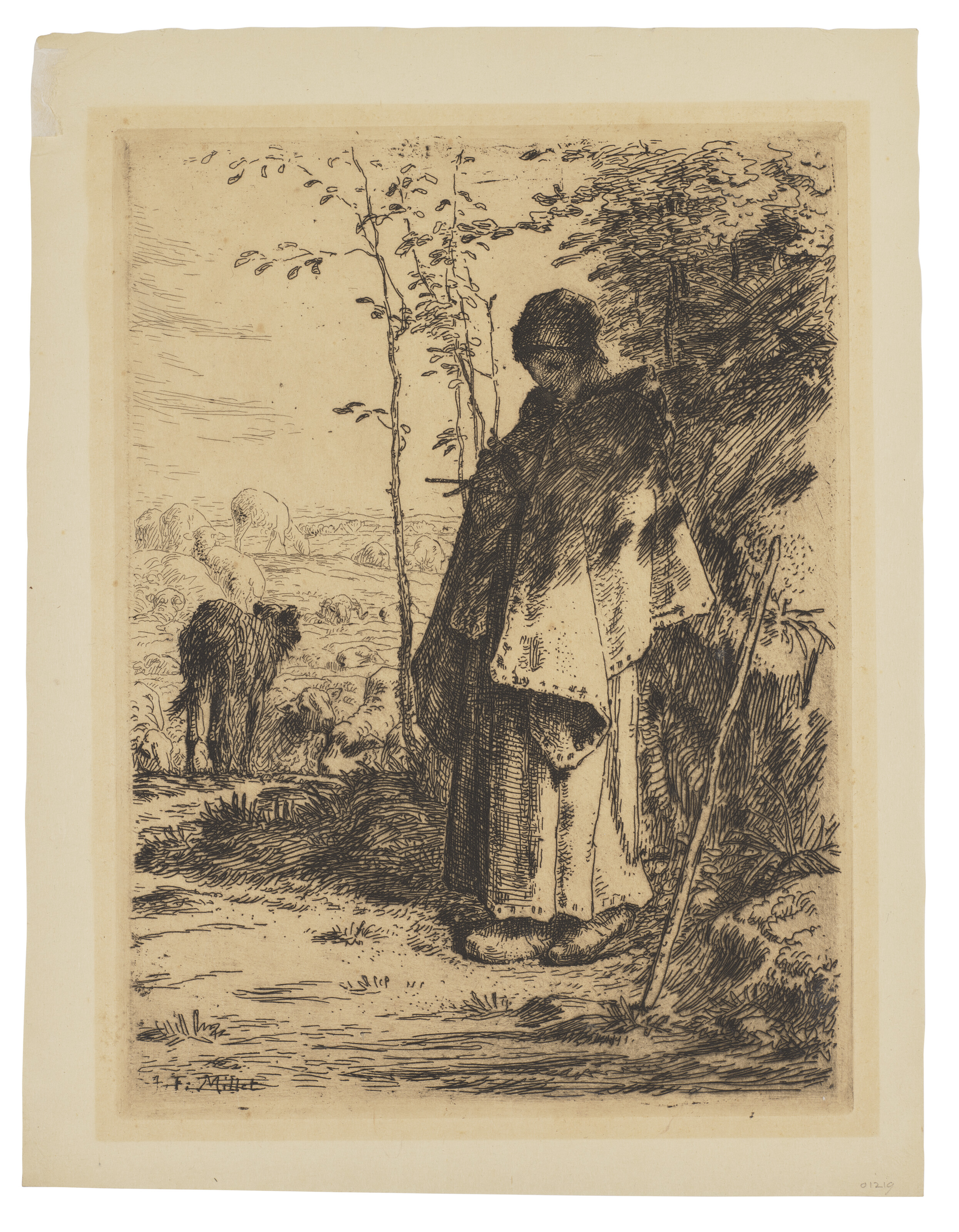 Jean Francois Millet — Ла Гранд-Бержер