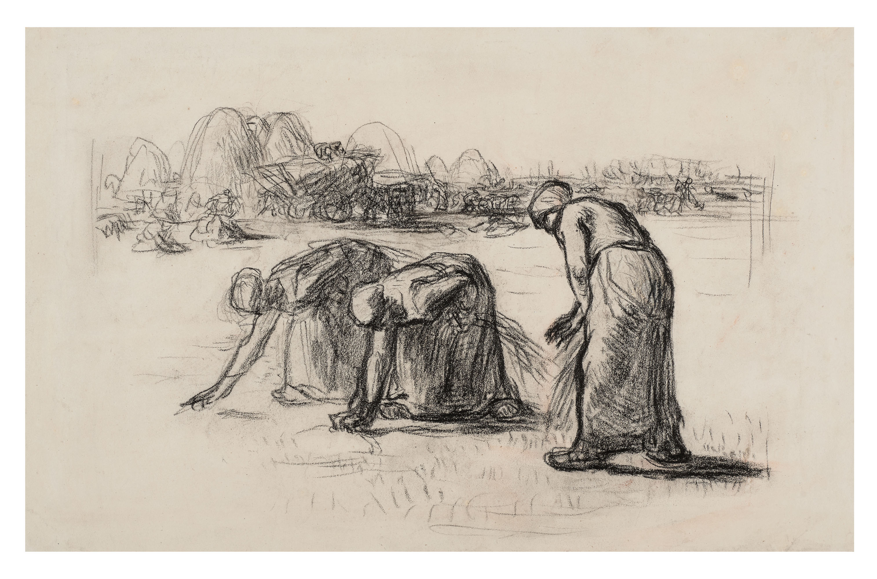 Jean Francois Millet — Этюд для влюбленных