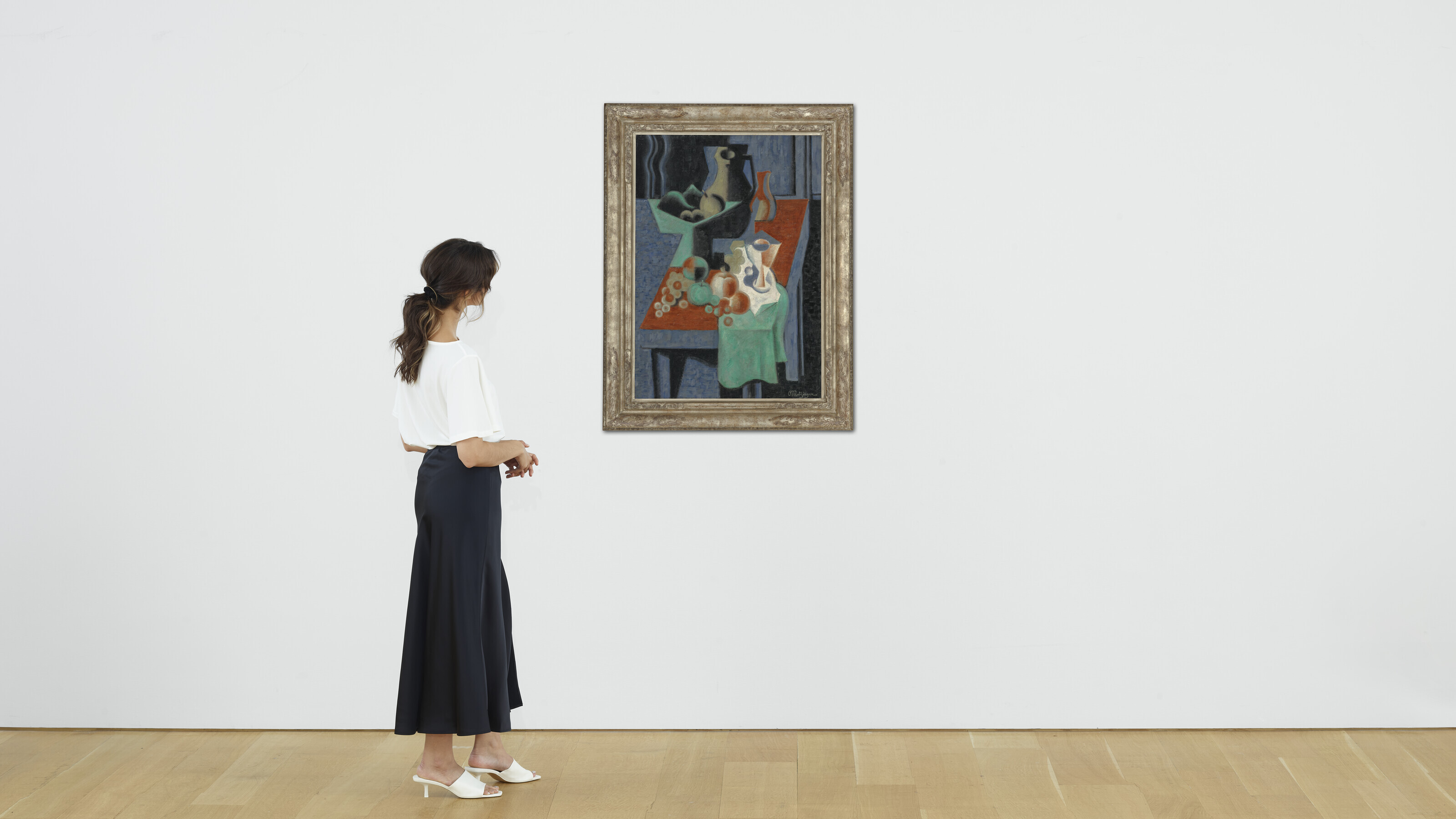Jean Metzinger — Nature morte: яблоки, блюдо с фруктами и пюре, изображение 3