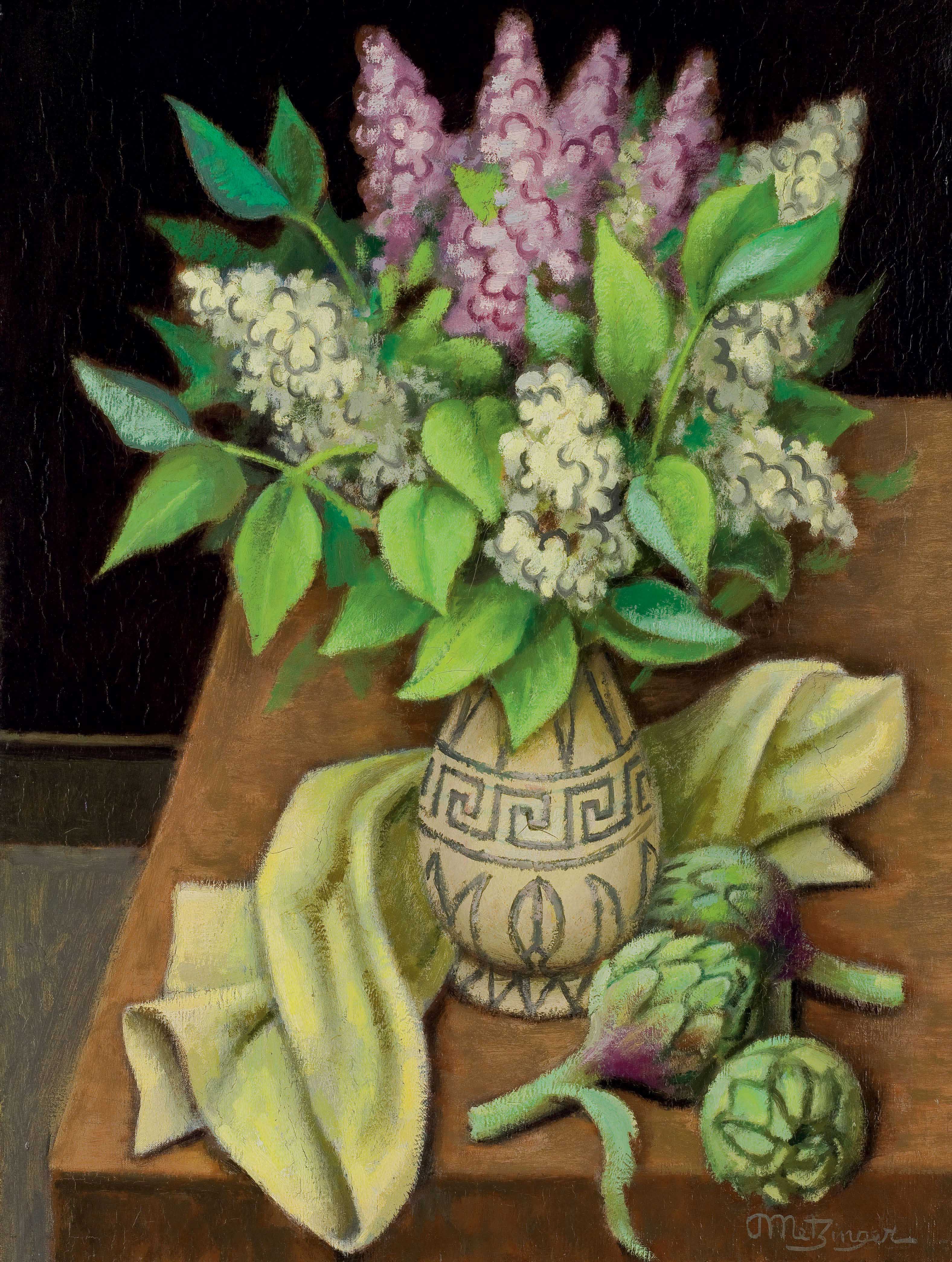 Jean Metzinger — Букет лилий и артишоков