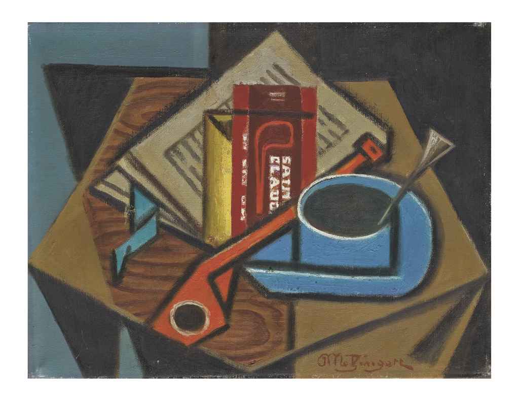 Jean Metzinger — Табак Сен-Клод и трубка