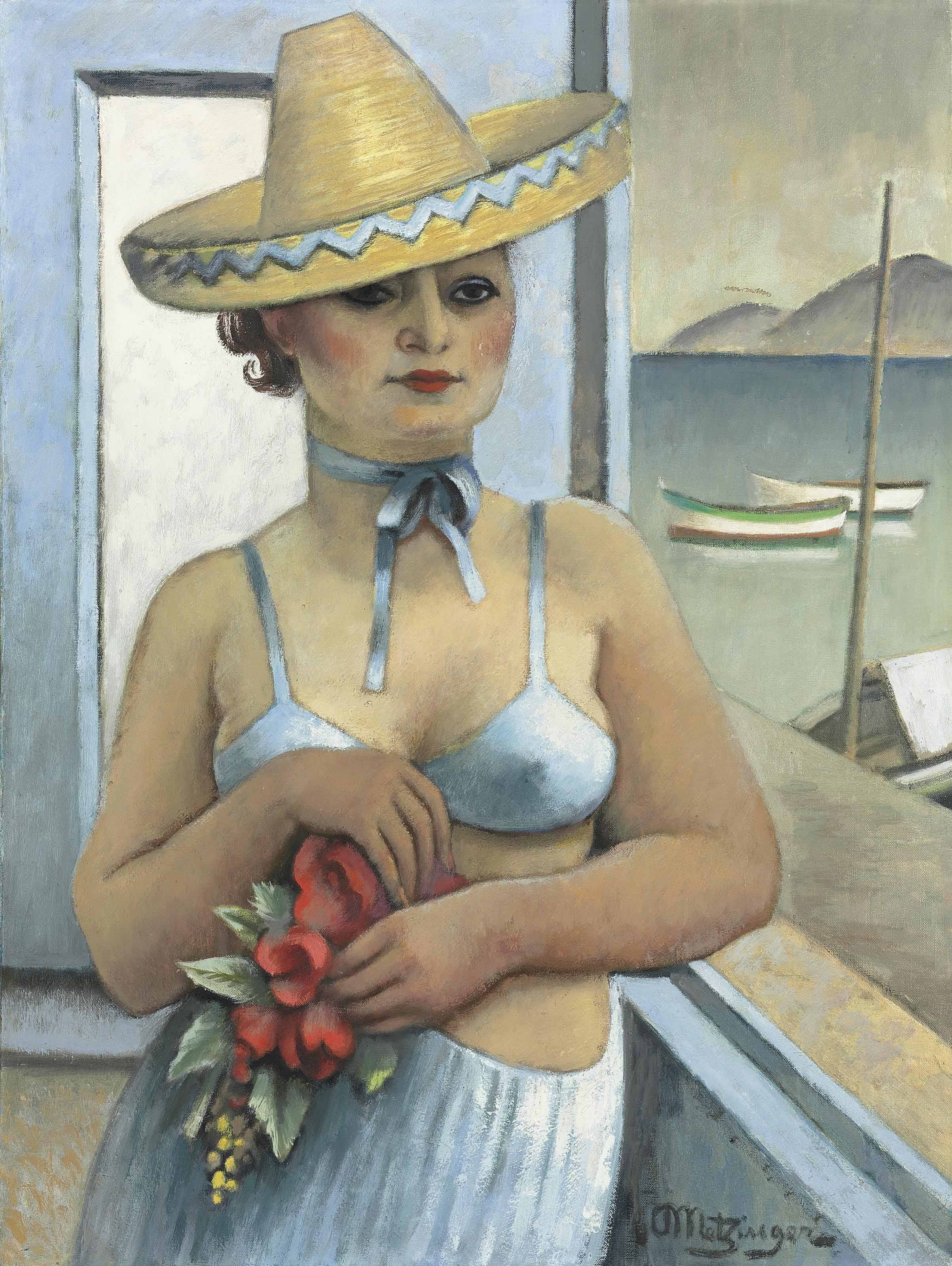 Jean Metzinger — Сюзанна Фока в сомбреро