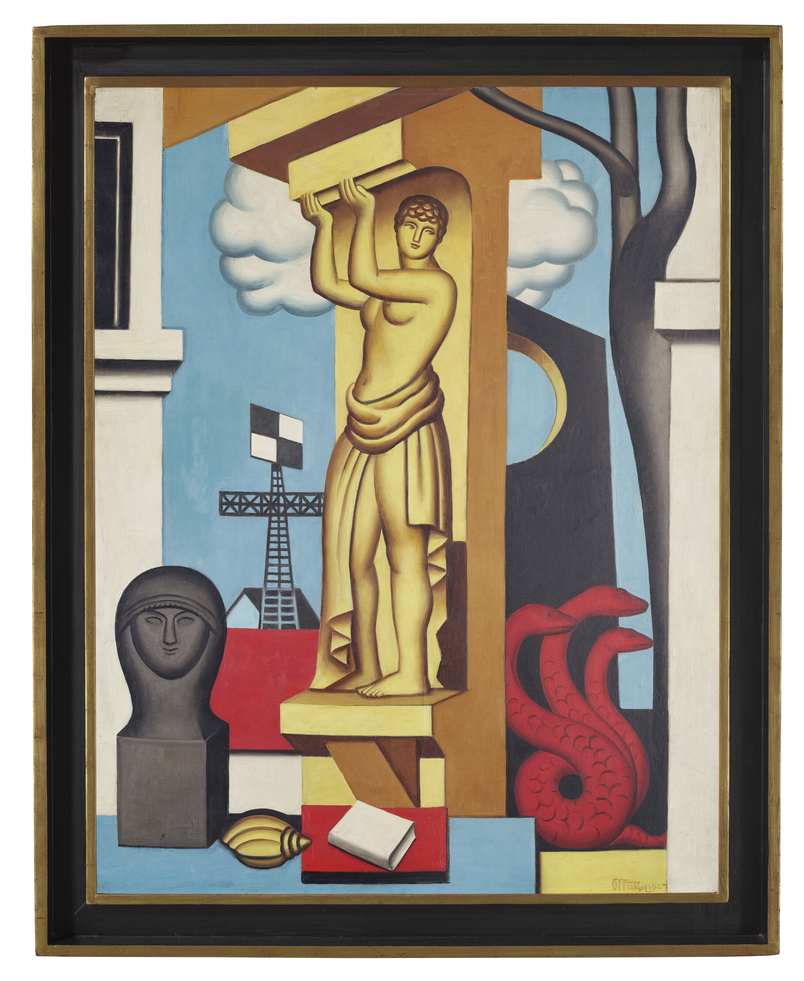 Jean Metzinger — Кариатида, изображение 2