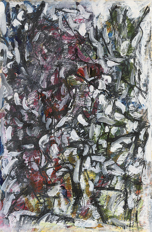 Jean Paul Riopelle — Композиция аромата включает нуар, румяна и Блан