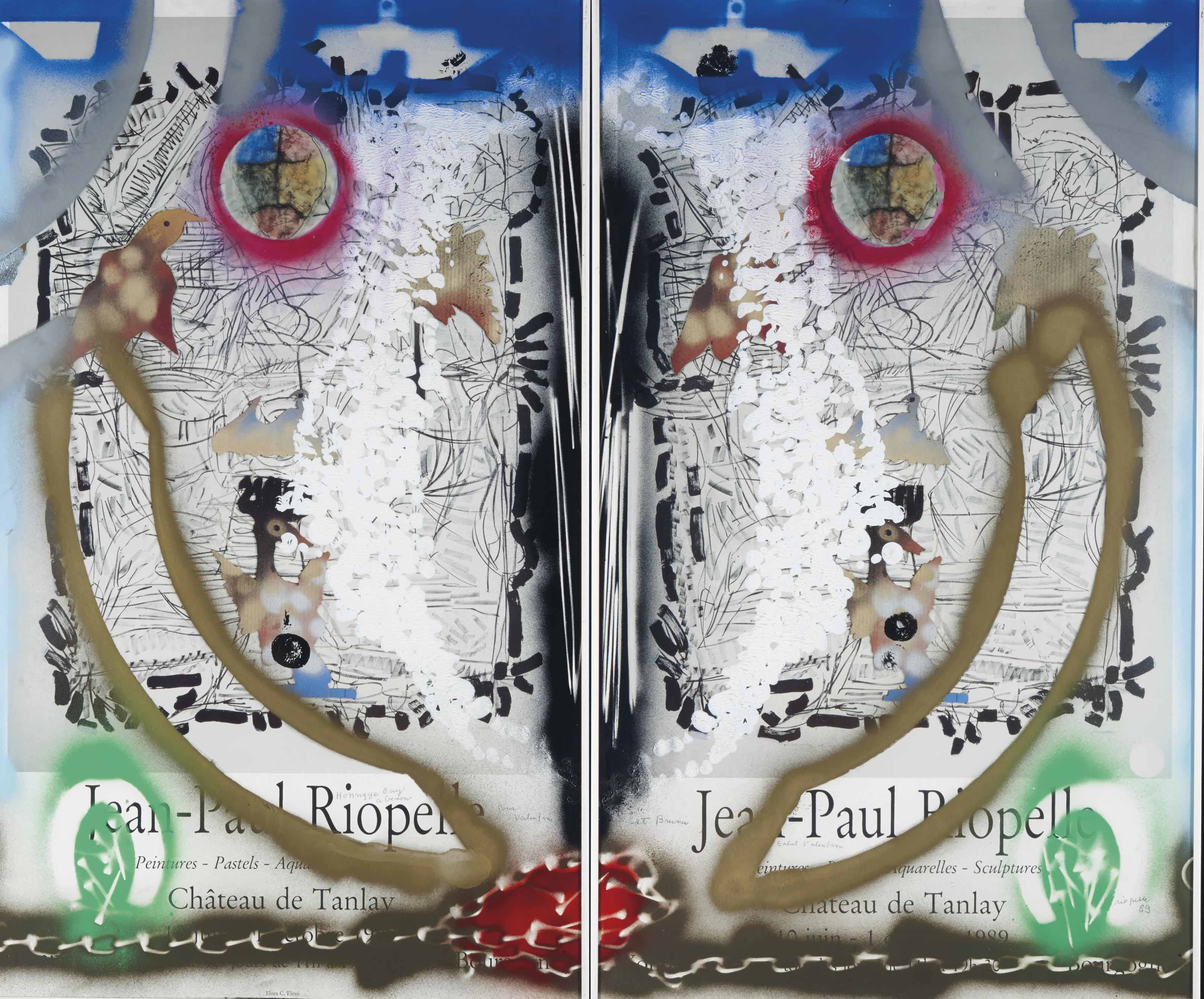 Jean Paul Riopelle — Композиция (типичная)