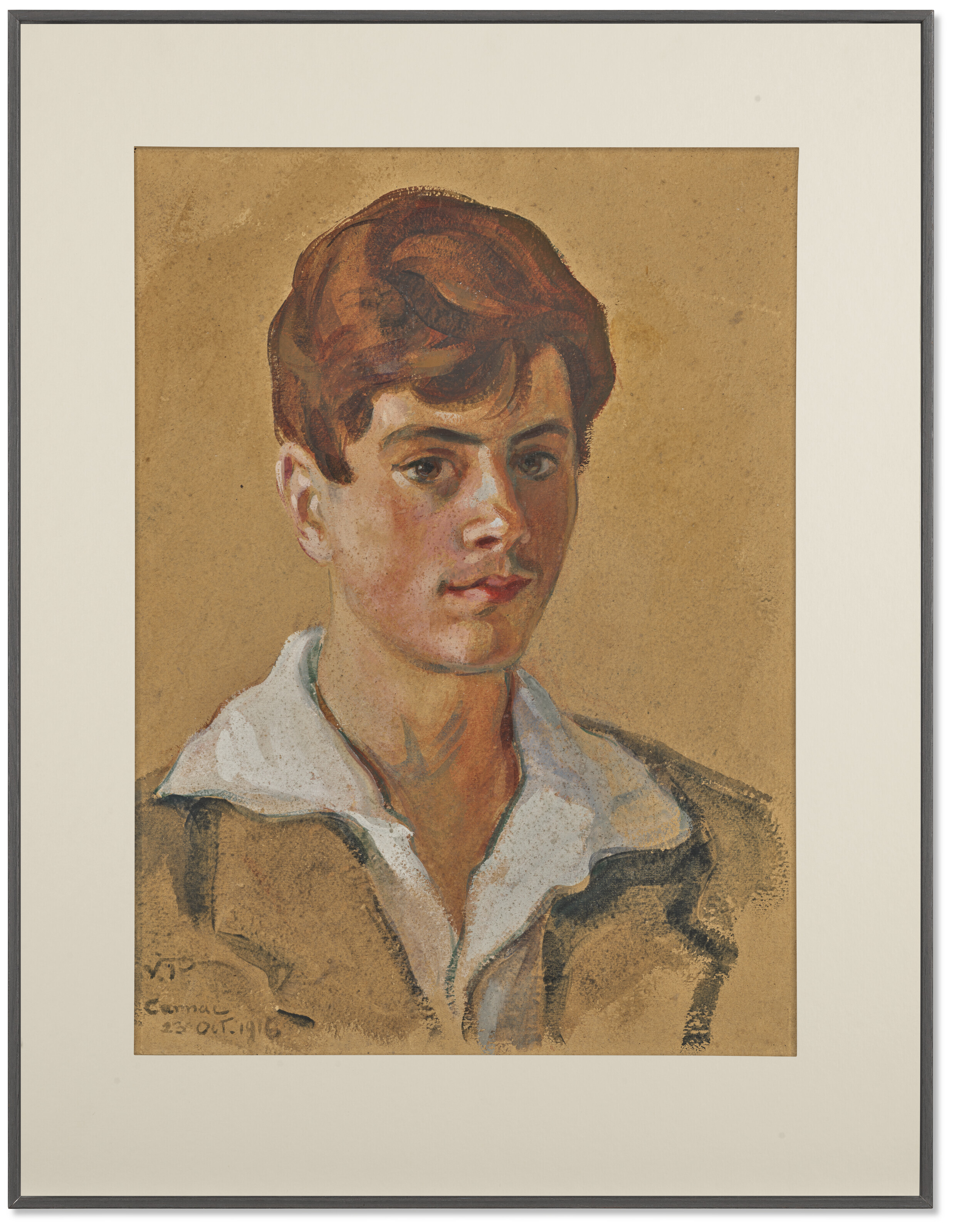 Jean Prouvé — "Портрет Жана Пруве", 1916, изображение 2