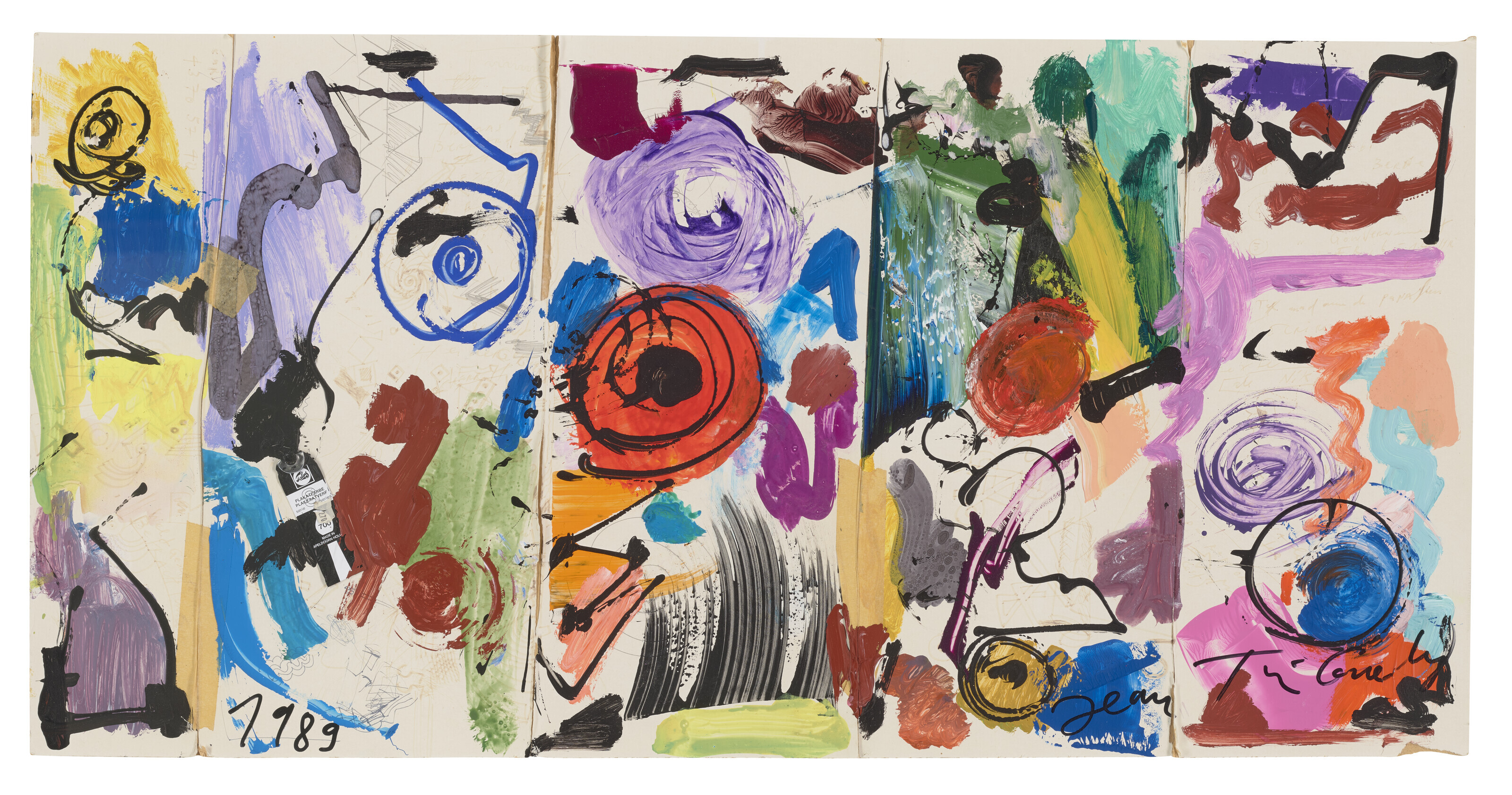 Jean Tinguely — Без названия № 4, изображение 1
