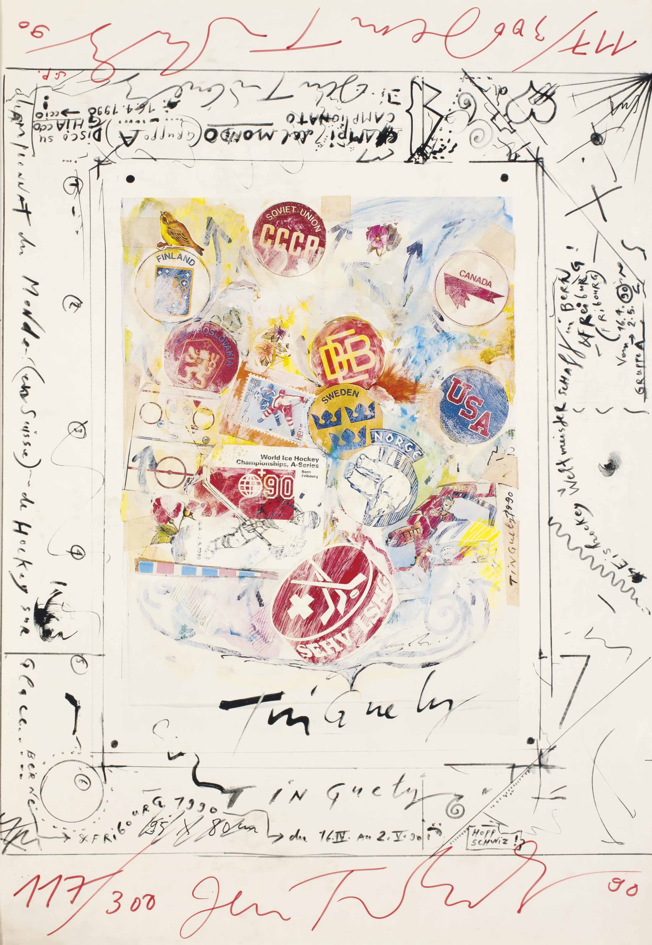 Jean Tinguely — Это хоккейный чемпионат мира