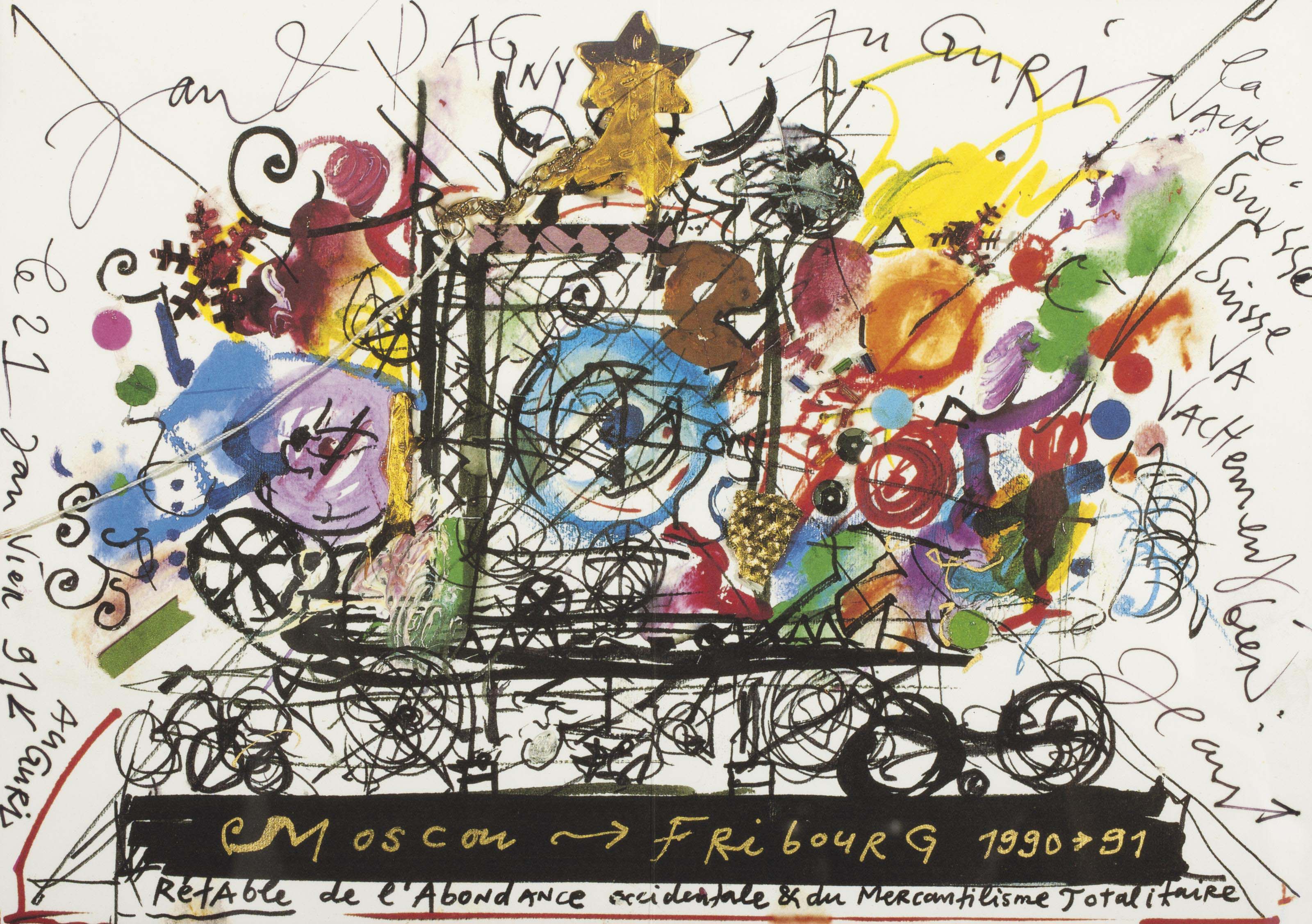 Jean Tinguely — Москва-Фрибург, 1990-1991