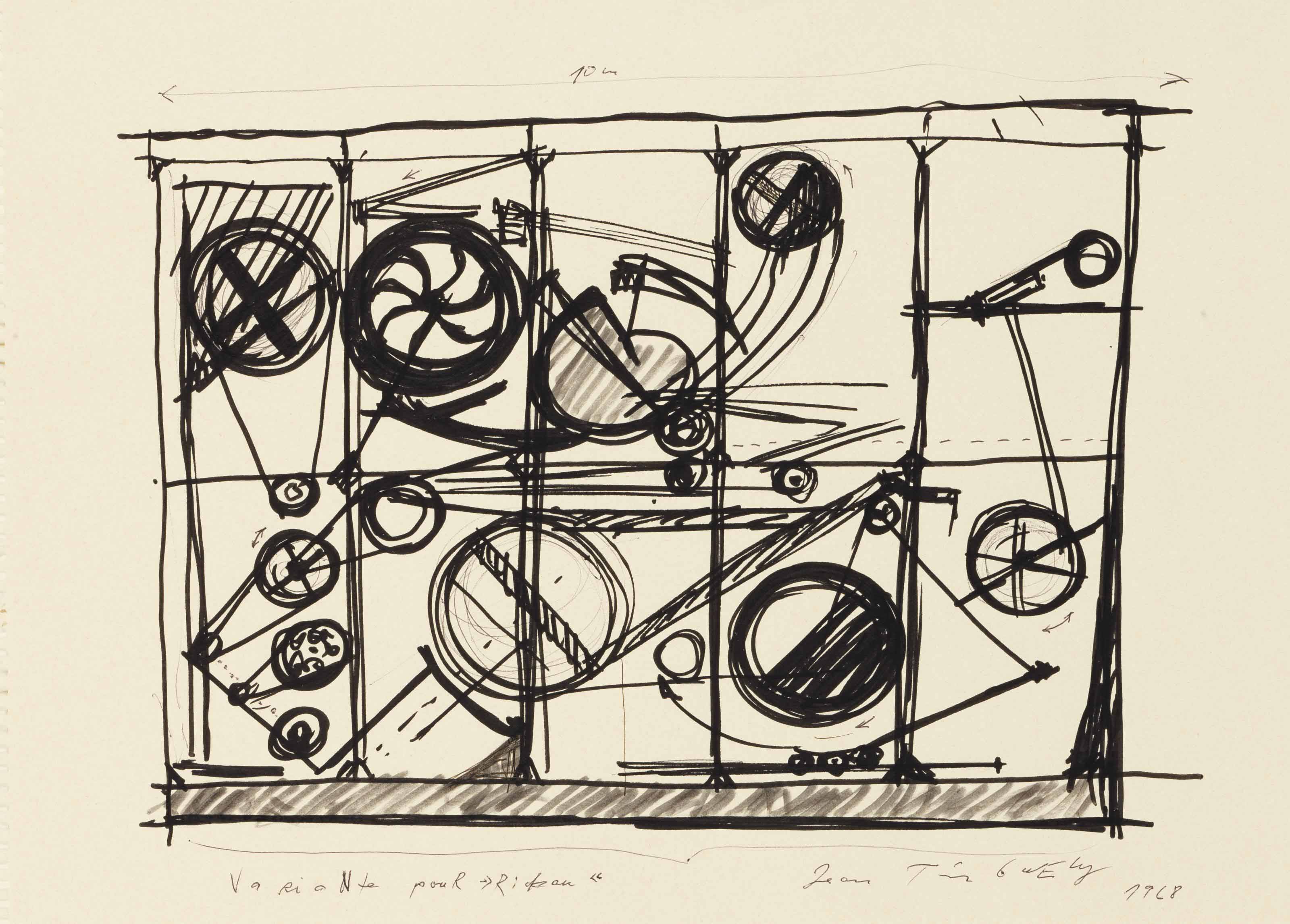 Jean Tinguely — Вариации