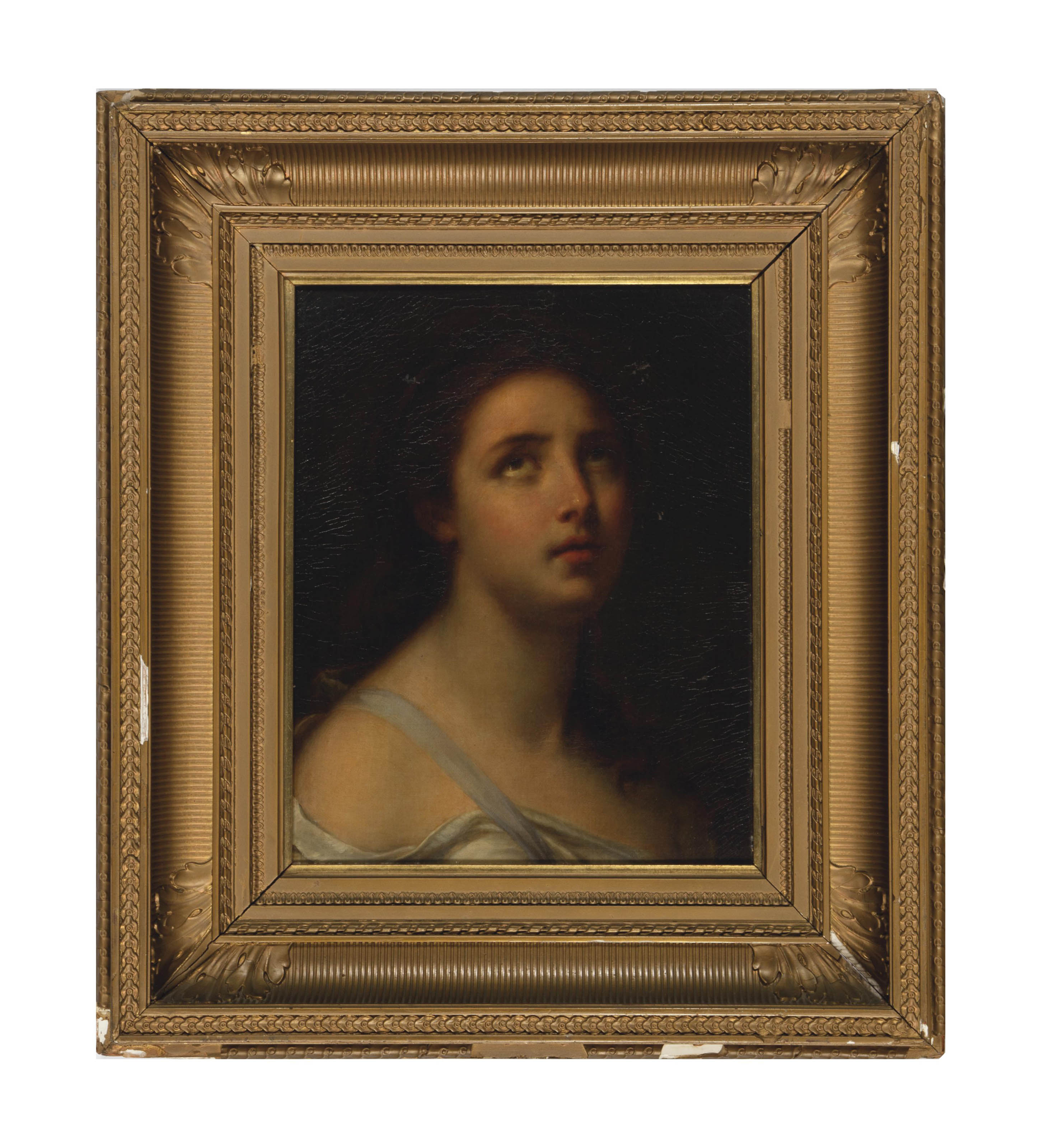 Jean-Baptiste Greuze — Портрет молодой девушки