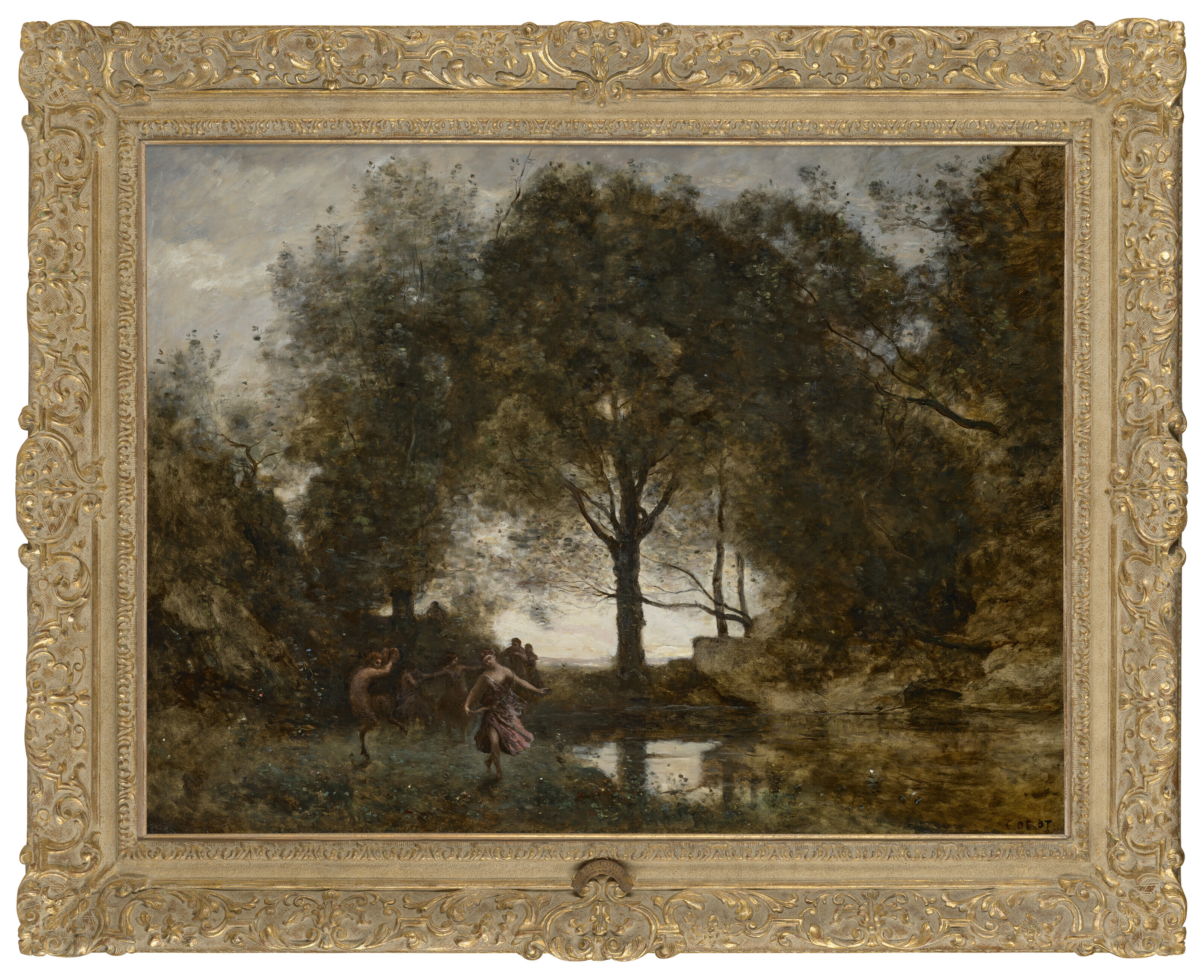 Jean-Baptiste-Camille Corot — Нимфы и фавны, изображение 2