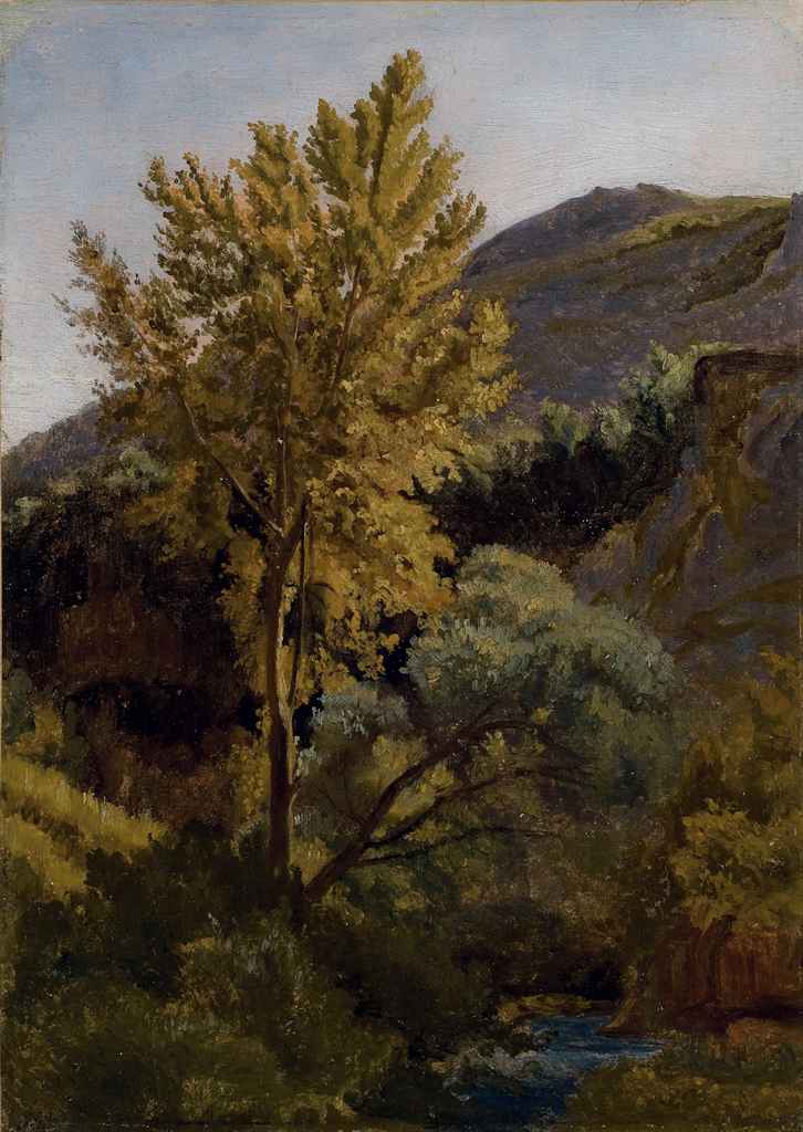 Jean-Baptiste-Camille Corot — Этюд о том, что случилось с потоком в Италии