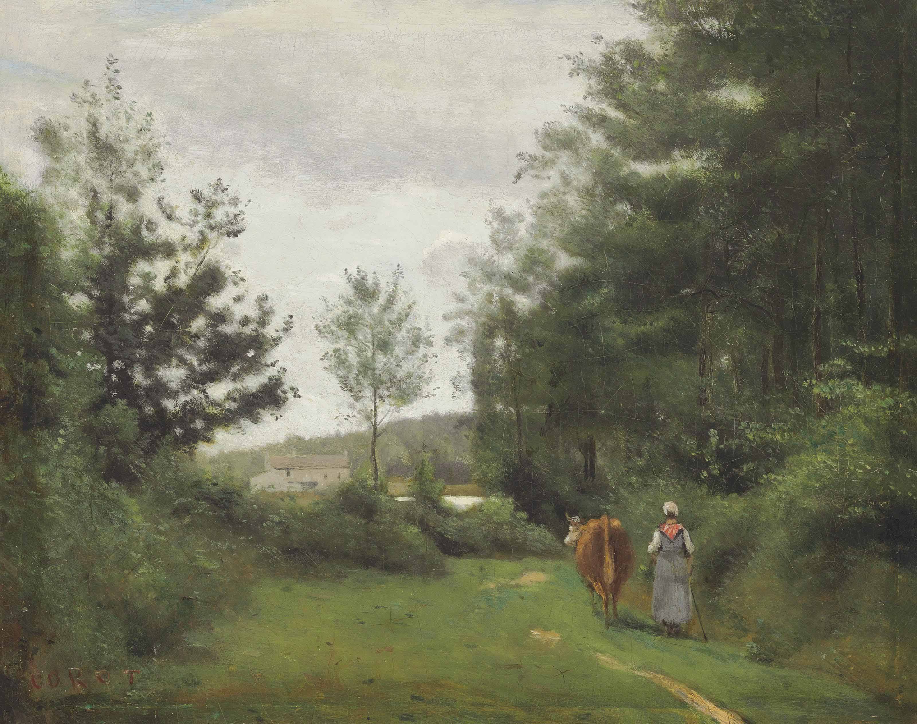 Jean-Baptiste-Camille Corot — Виль д'Авре, Пэйсанн, всегда рядом с тобой