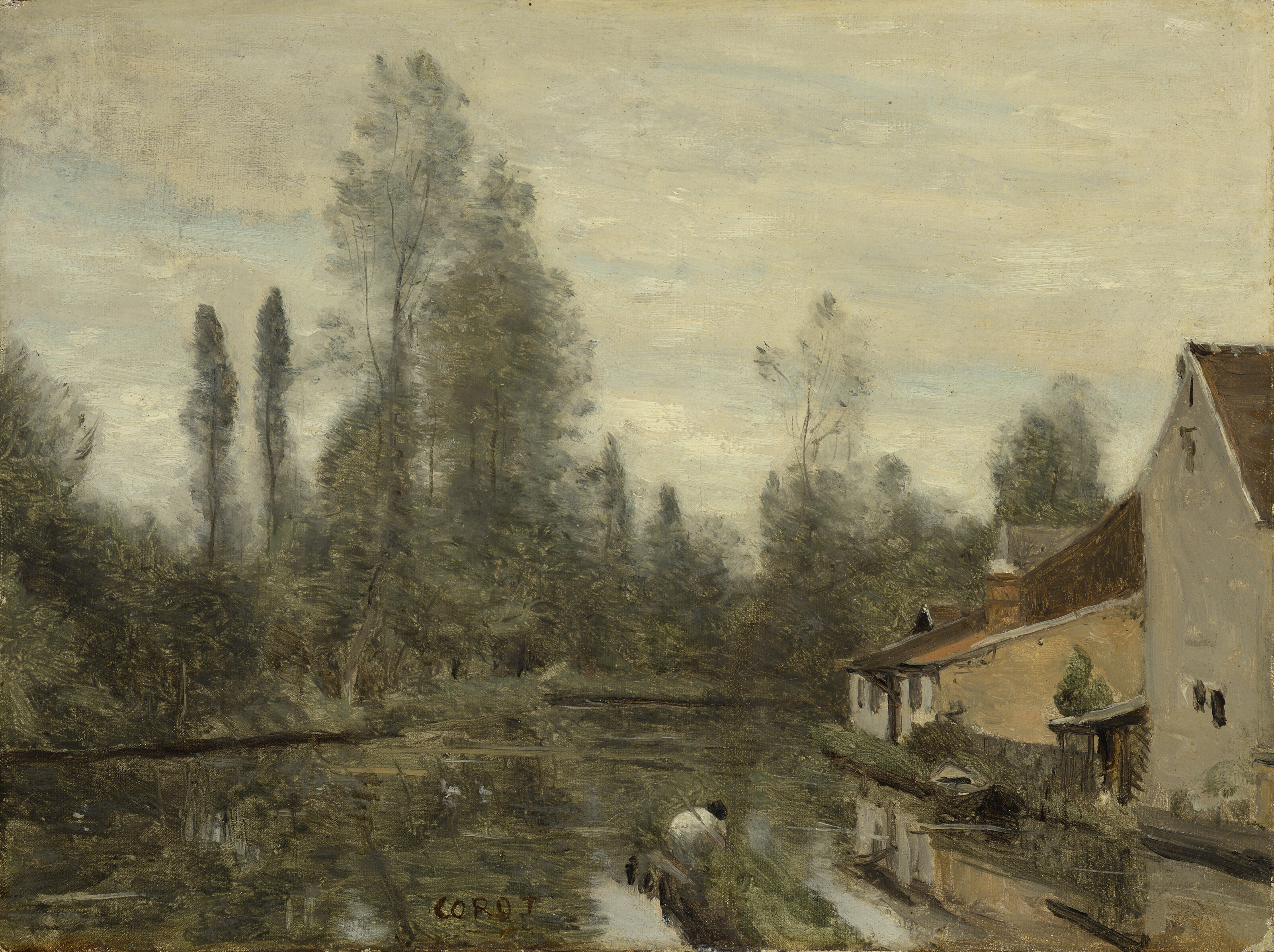 Jean-Baptiste-Camille Corot — Границы Ривьеры