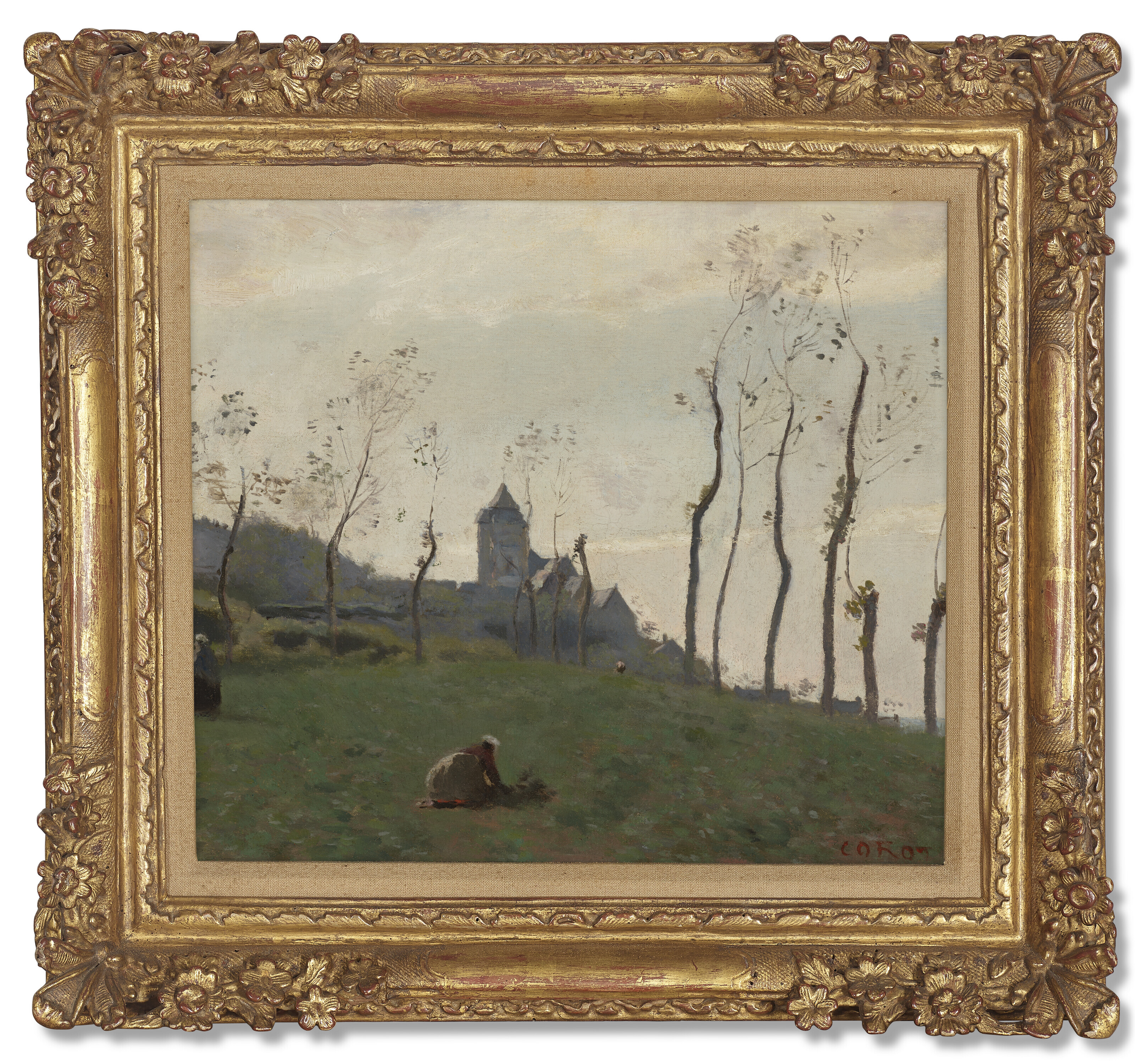 Jean-Baptiste-Camille Corot — Трепет - Перед богом, изображение 2