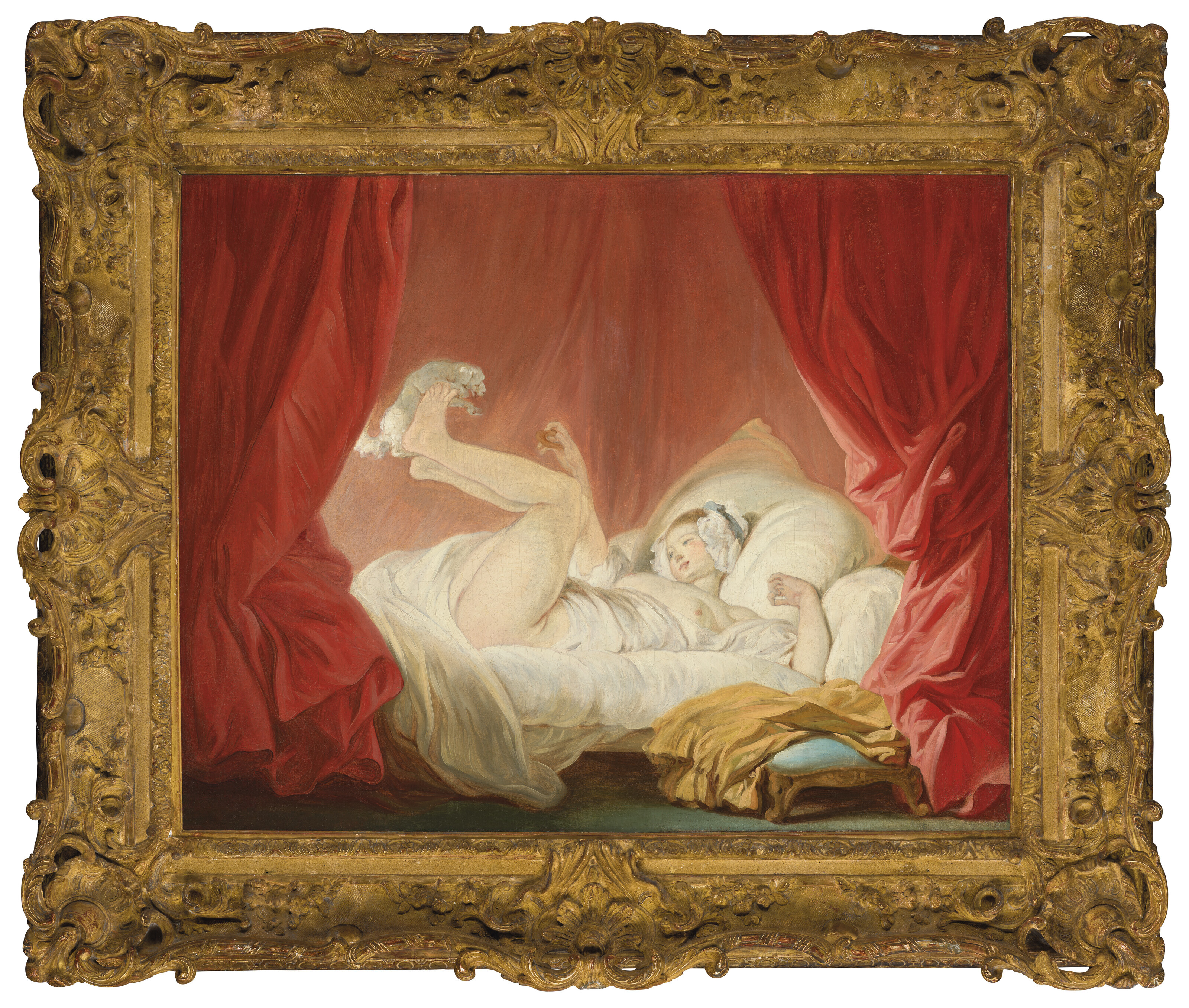 Jean-Honoré Fragonard — "Ла Гимблетт" (Кольцевое печенье), изображение 2