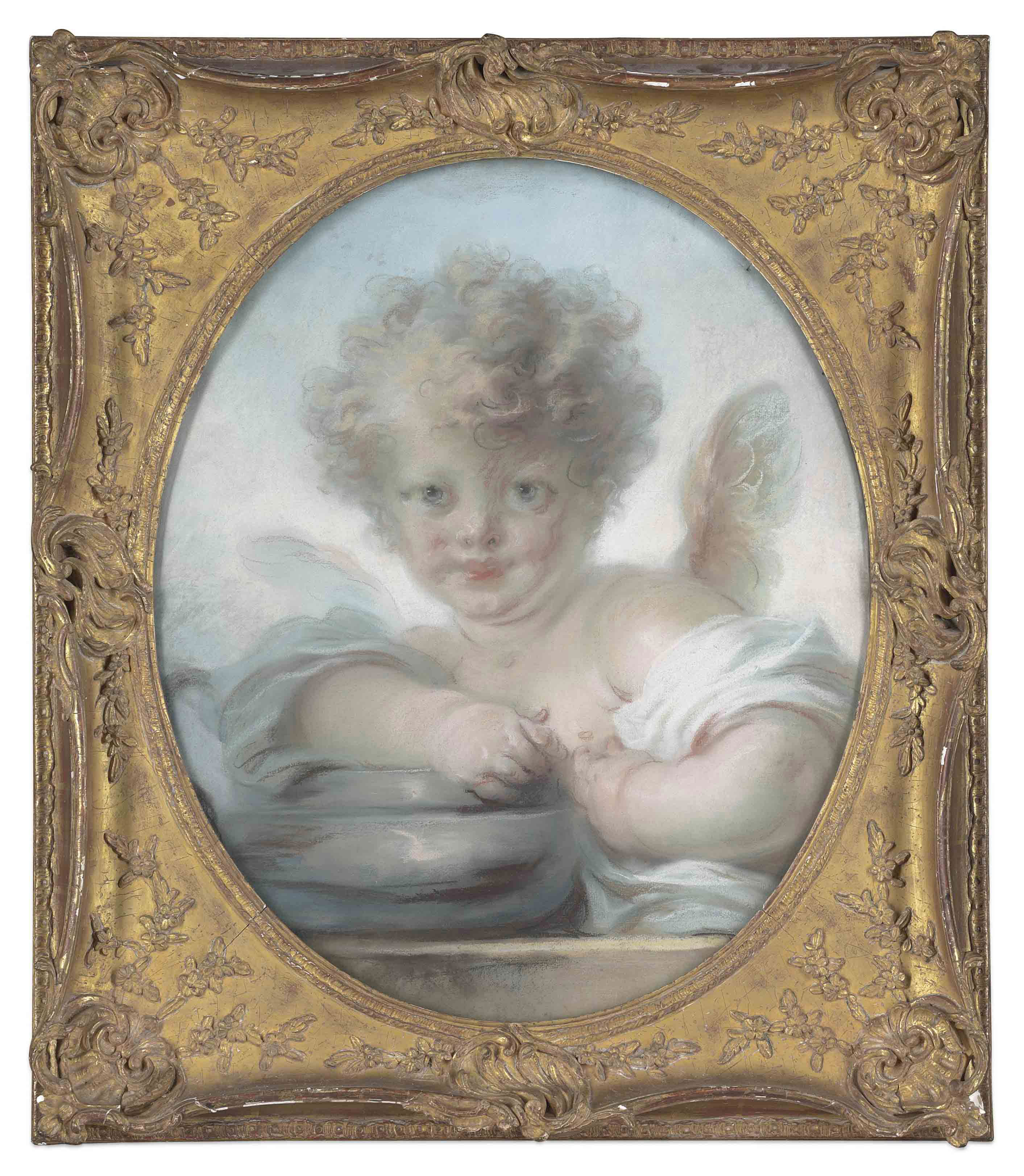 Jean-Honoré Fragonard — Ребенок в обличье Купидона, ростом в пол, изображение 2
