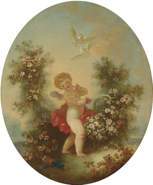 Jean-Honoré Fragonard — Купидон танцует без оплаты
