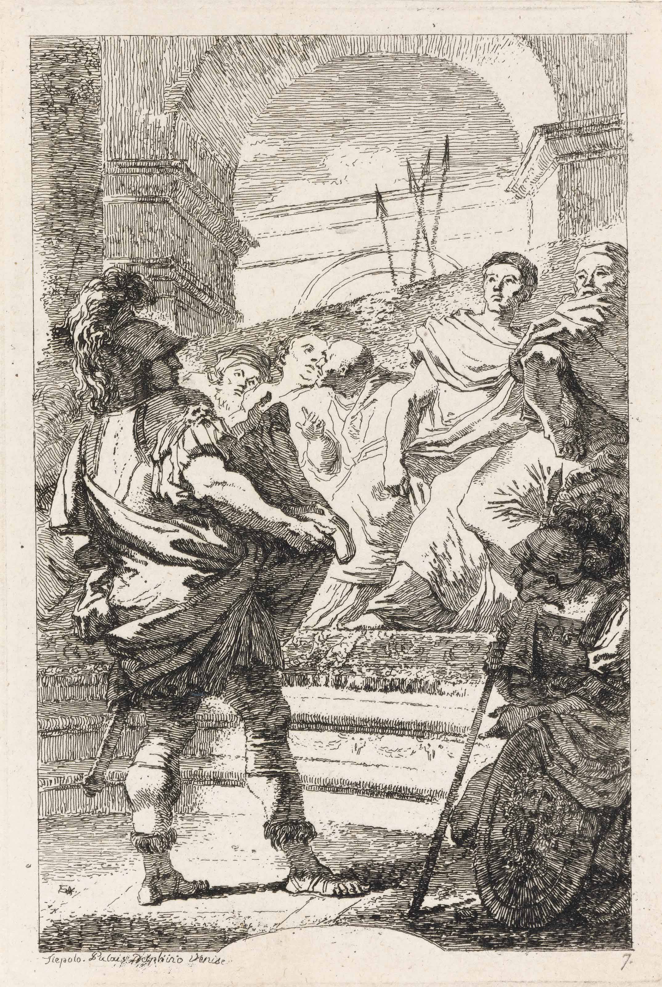 Jean-Honoré Fragonard — Небольшая коллекция гравюр (Робер-Демеснил 11, 13, 14, 21, 22, 23, 24)